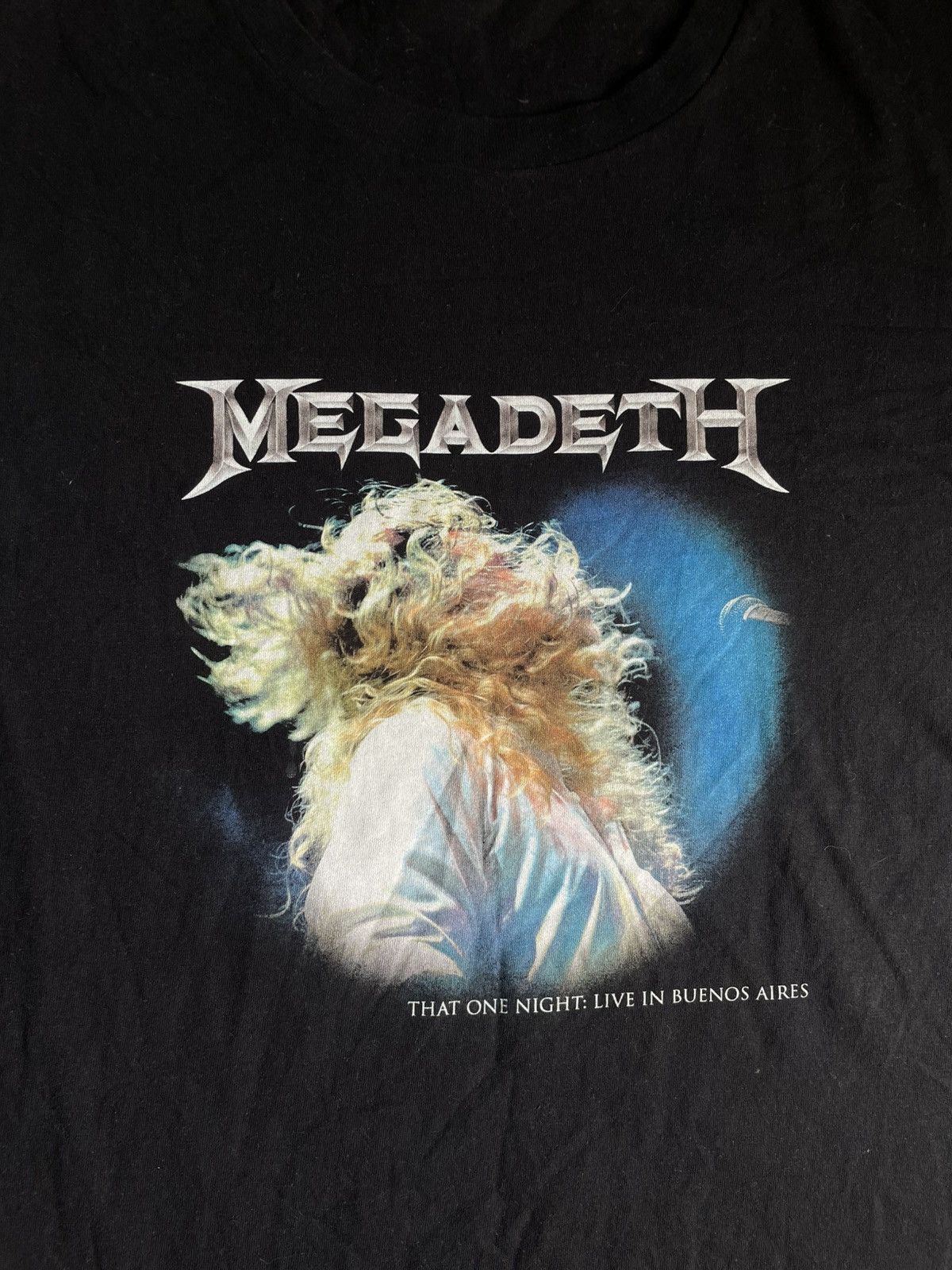 Band Tees × Megadeth Vintage Megadeth THAT ONE NIGHT: LIVE IN BUENOS AIRES Tee Size US M / EU 48-50 / 2 - 4 Thumbnail