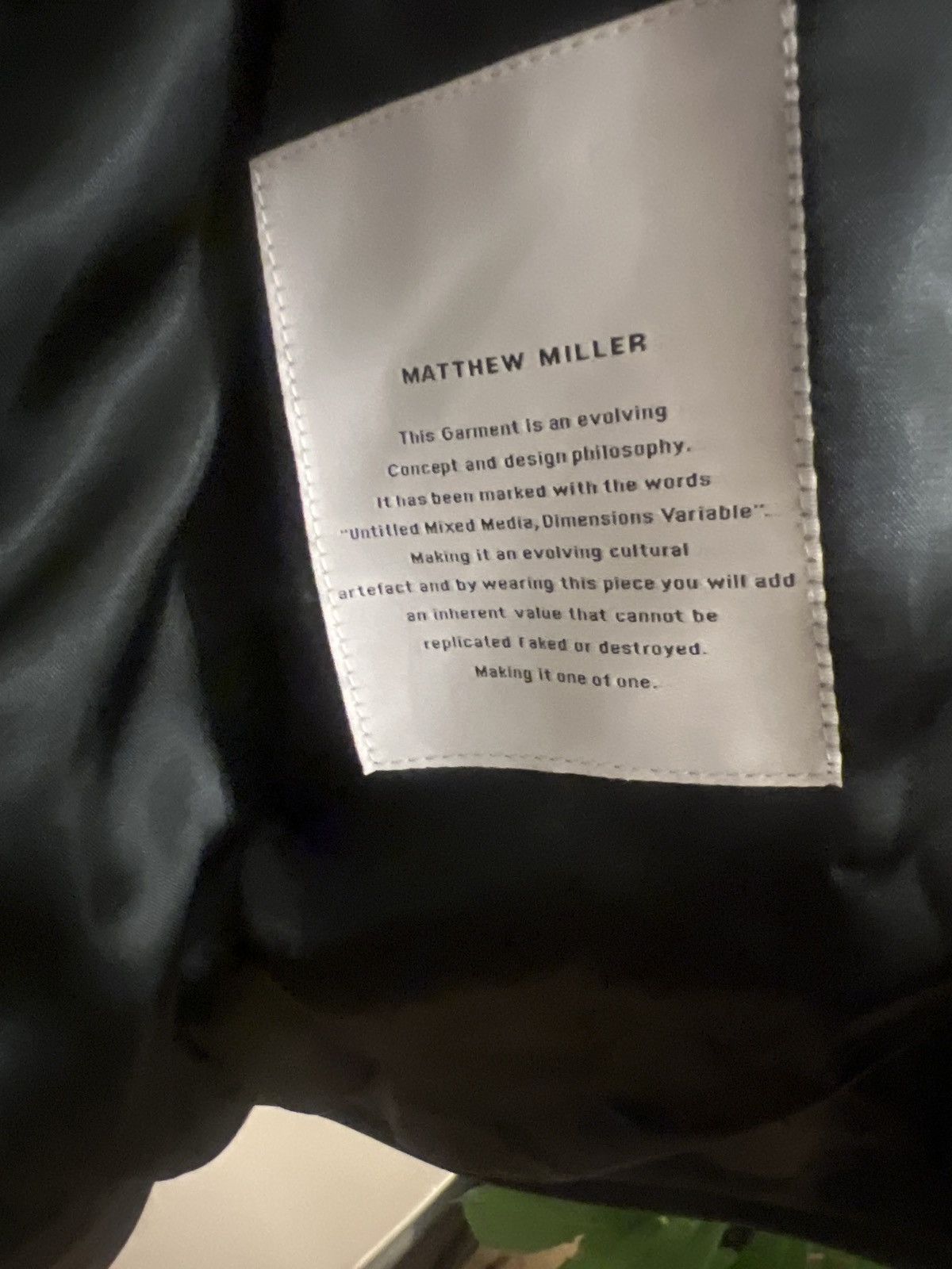 Matthew Miller Classic Matthew Miller Biker Jacket Size US M / EU 48-50 / 2 - 5 Thumbnail