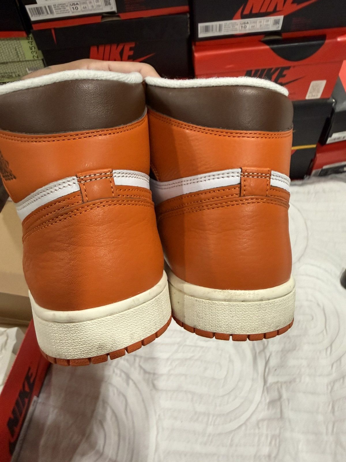 Jordan Brand Air Jordan 1 orange/white size 11.5 Size US 11.5 / IT 41.5 - 5 Thumbnail
