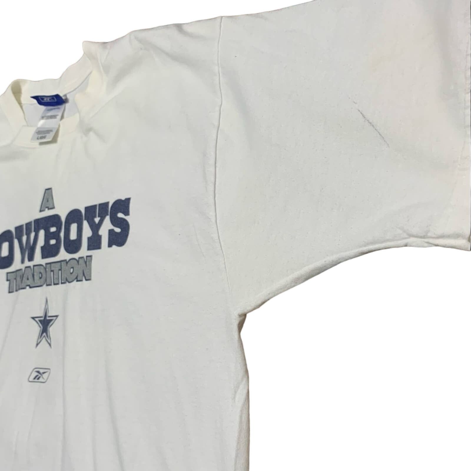 Reebok VINTAGE REEBOK DALLAS COWBOYS MENS TEE SHIRT EARN YOUR STAR Size US L / EU 52-54 / 3 - 4 Thumbnail