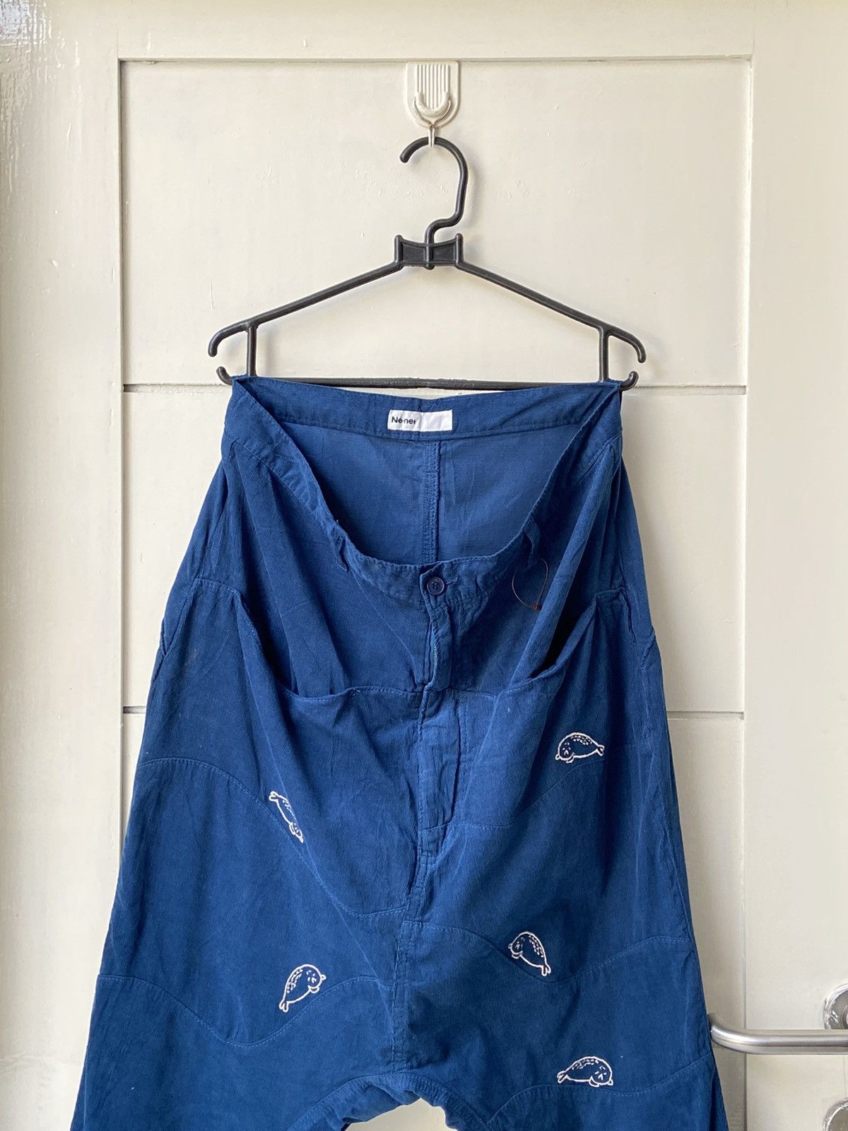 Issey Miyake NE-NET Blue Balloon Pants Size US 30 / EU 46 - 2 Thumbnail