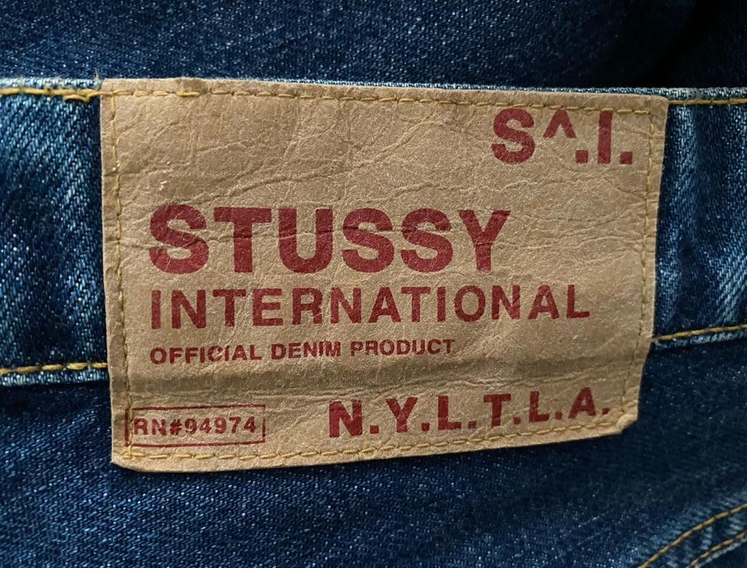 Stussy × Vintage Vintage Stussy Workwear International N.Y.L.T.L.A Jeans Size US 32 / EU 48 - 10 Thumbnail