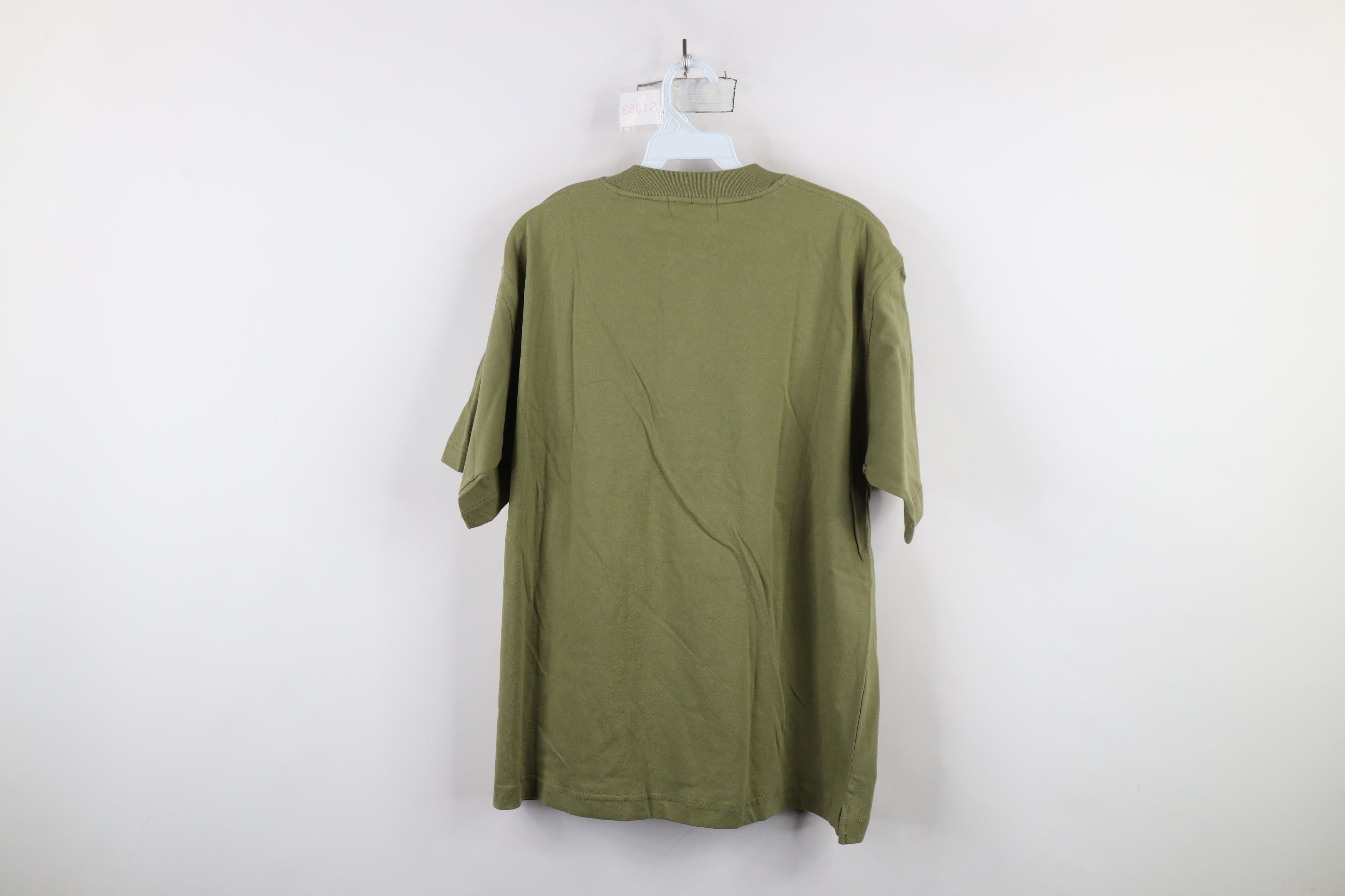 Vintage Deadstock Vintage 90s Streetwear Short Sleeve Henley T-Shirt Size US L / EU 52-54 / 3 - 8 Thumbnail