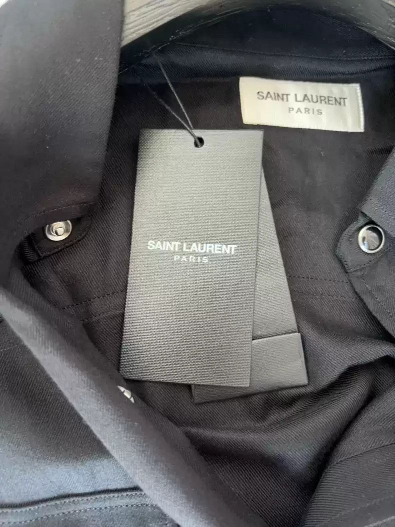 Saint Laurent Paris Saint Laurent Paris Chain Star Shirt-2505 Size US L / EU 52-54 / 3 - 5 Thumbnail