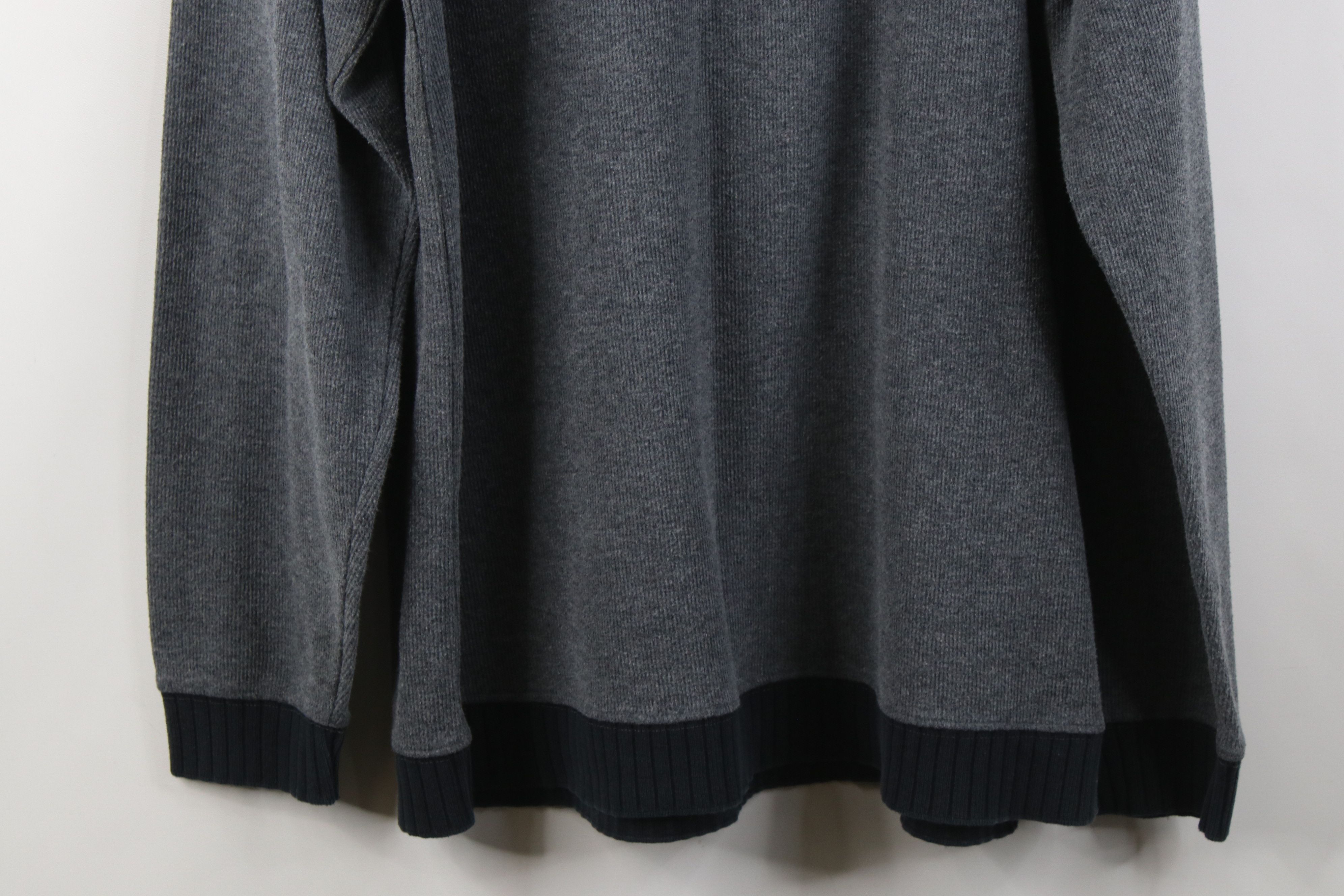 Vintage Vintage 90s Streetwear Ribbed Knit Ringer Crewneck Sweater Size US M / EU 48-50 / 2 - 11 Thumbnail