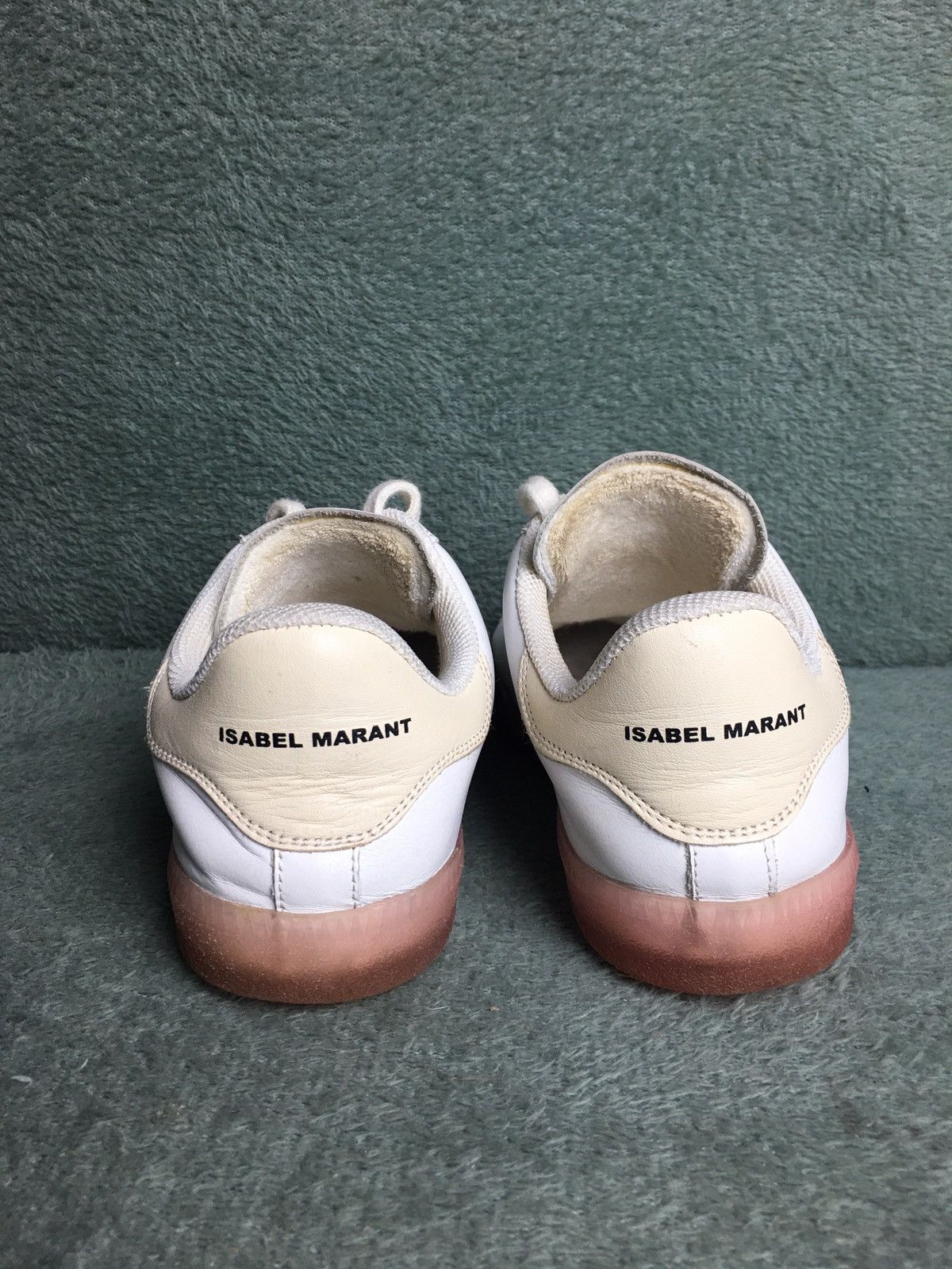 Isabel Marant ISABEL MARANT Bryce Leather White Sneakers EU 36 Size US 6 / IT 36 - 6 Thumbnail