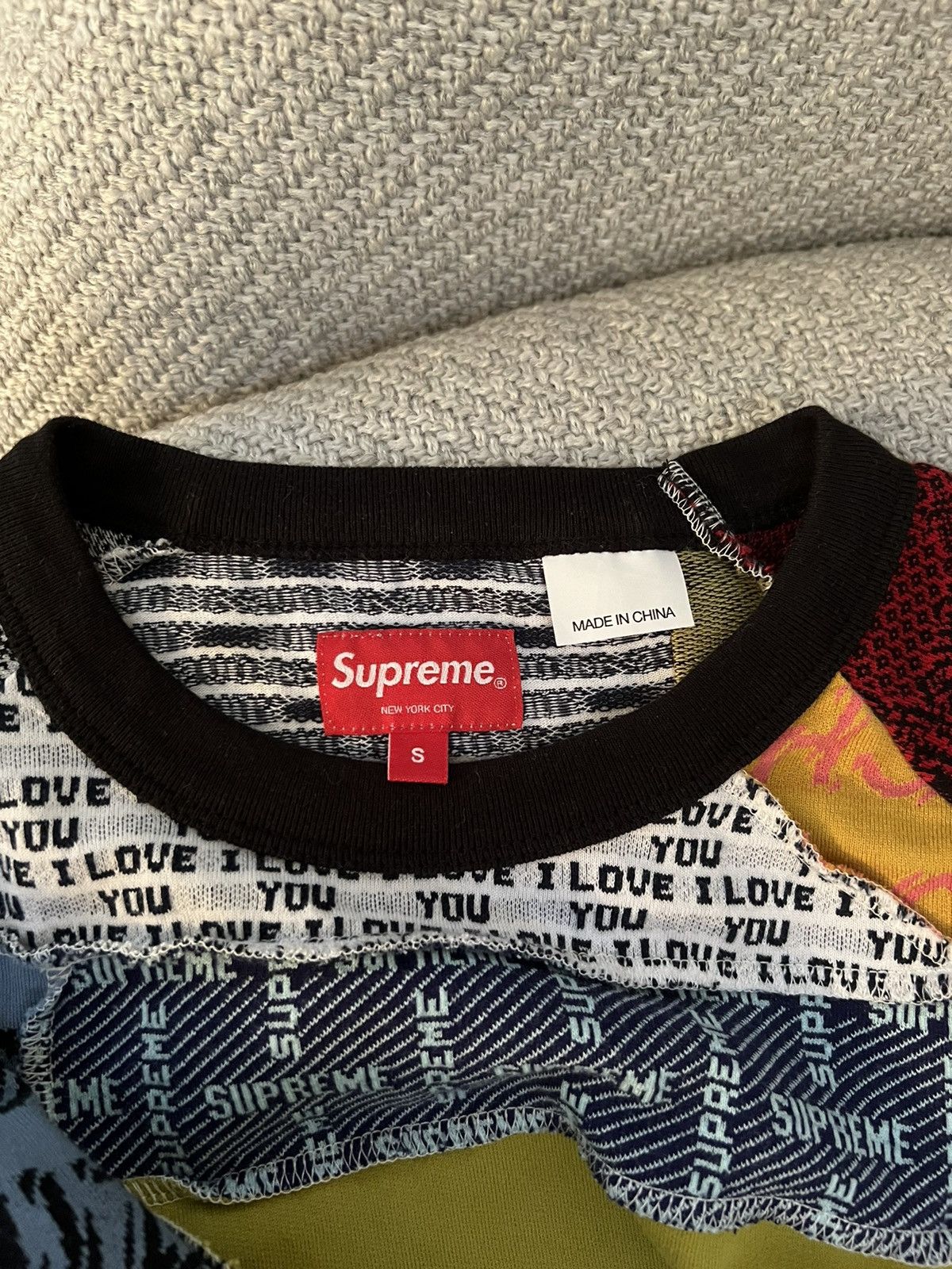 Supreme Supreme Patchwork Jacquard L/S Top Size US S / EU 44-46 / 1 - 3 Thumbnail