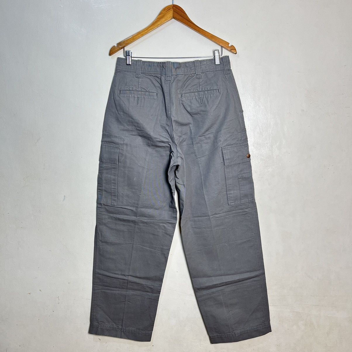 Big Mac Vintage Big Mac Workwear Baggy Cargo Pants Size US 31 - 11 Thumbnail
