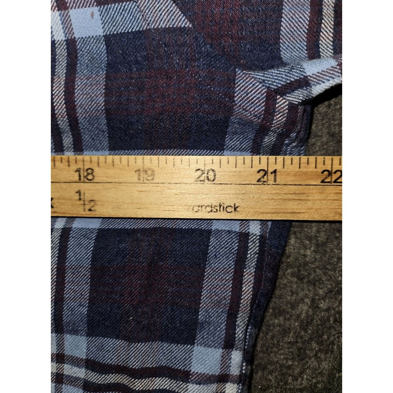 UNTUCKit UNTUCKit Shirt Mens Large Blue Red Plaid Slim Fit Button Down Long Sleeve Cotton Size US L / EU 52-54 / 3 - 5 Thumbnail