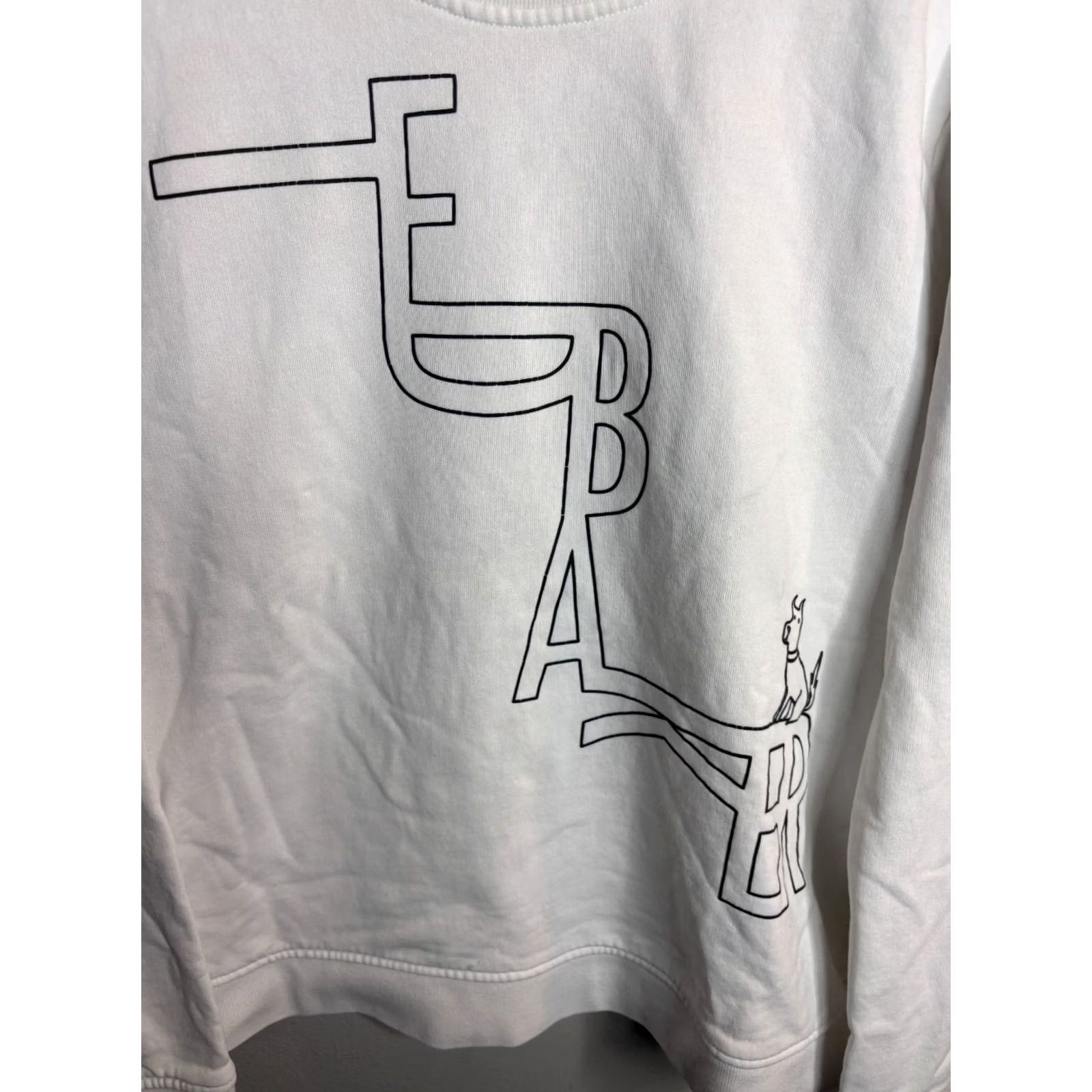 Ted Baker Ted Baker Dog Crew Neck Sweater Pullover Womens Size 4 White Size S / US 4 / IT 40 - 3 Thumbnail
