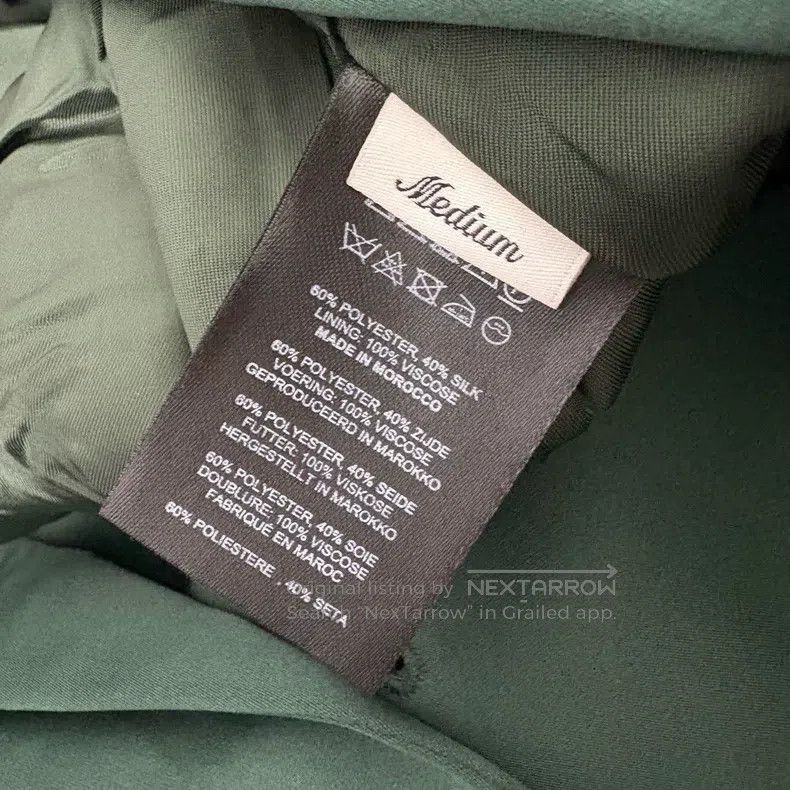 Dries Van Noten Dries Van Noten Dark Green Double-Breasted Suit Blazer Size US M / EU 48-50 / 2 - 4 Thumbnail