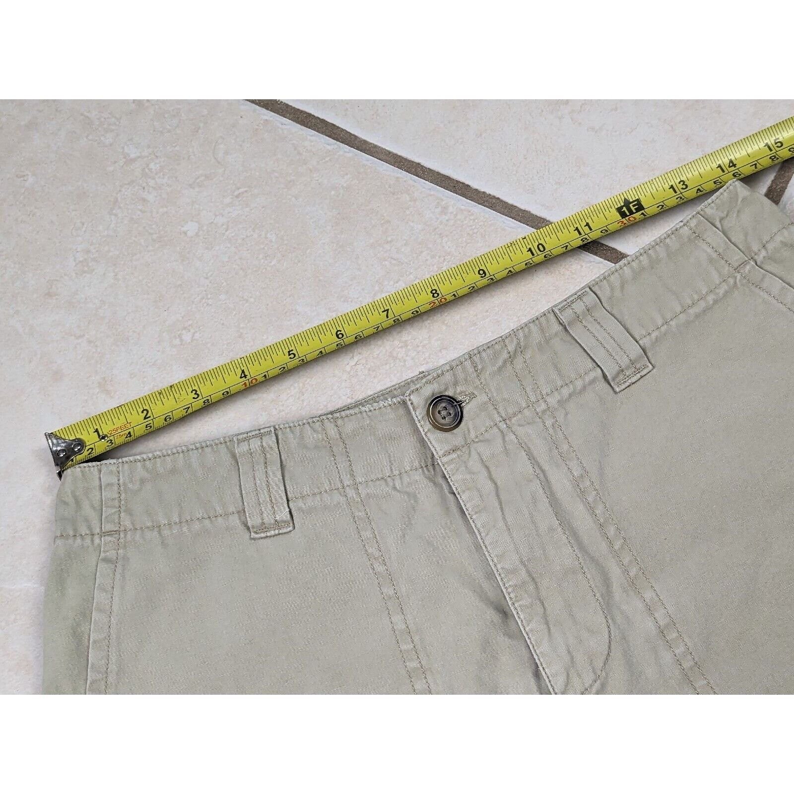 Gap Vtg Gap Factory Store Tan Khaki Bermuda Shorts Size 6 Cotton Size 28" / US 6 / IT 42 - 4 Thumbnail
