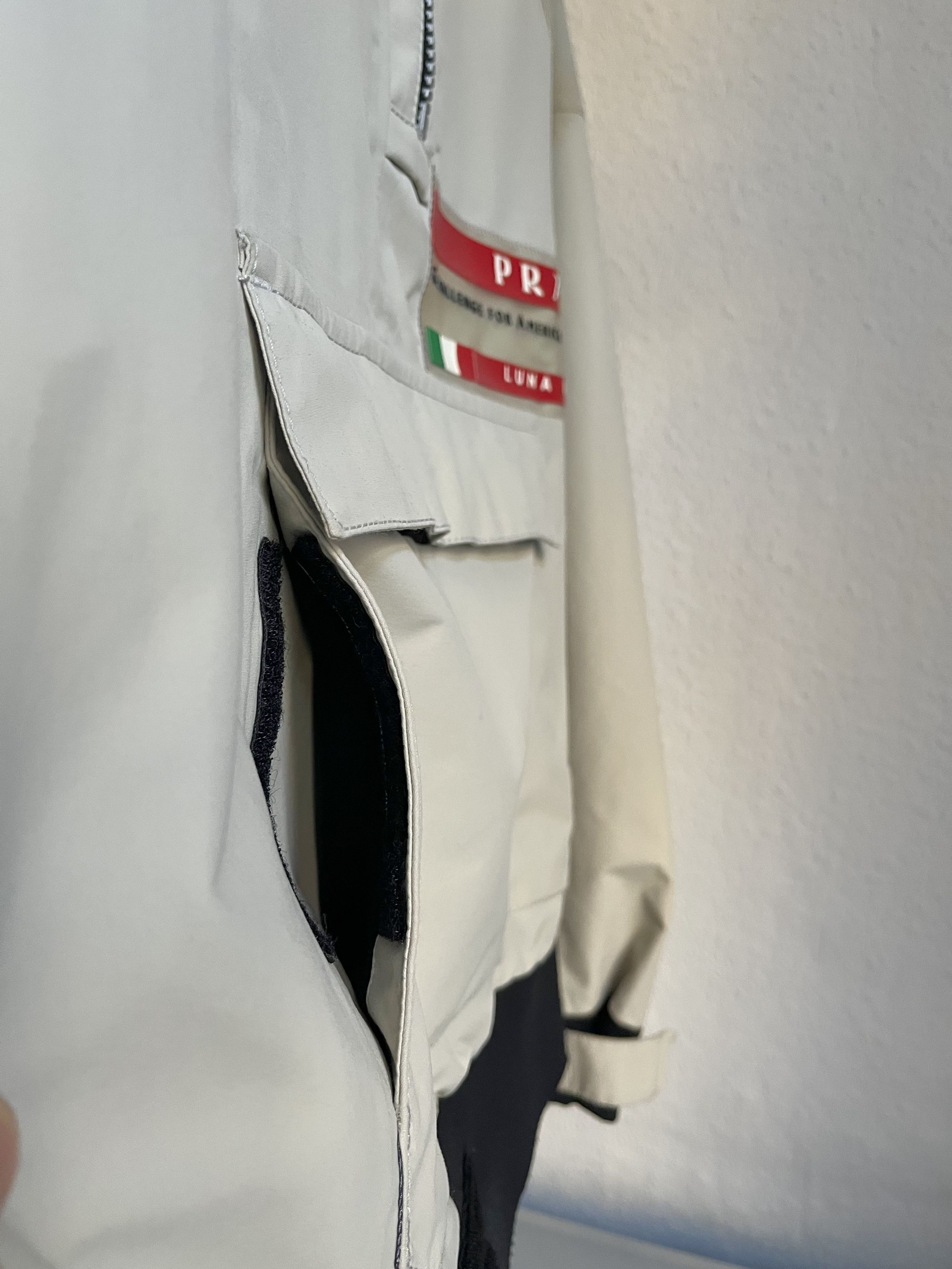 Prada 2003 Prada Luna Rossa Half Zip Sailing Jacket Size US L / EU 52-54 / 3 - 9 Thumbnail