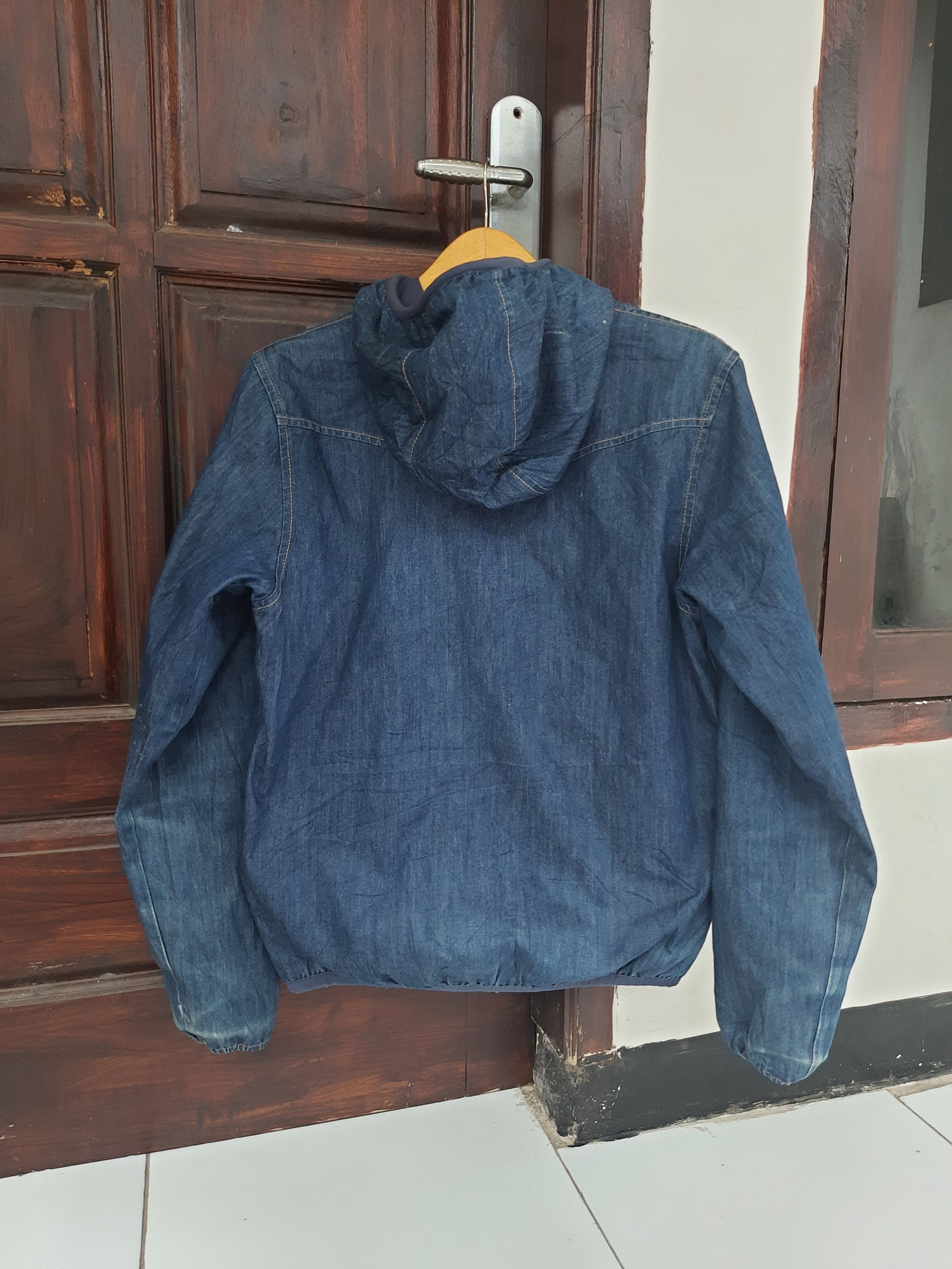 HYDROGEN Hydrogen kway reversible nylon denim jacket Size US M / EU 48-50 / 2 - 4 Thumbnail