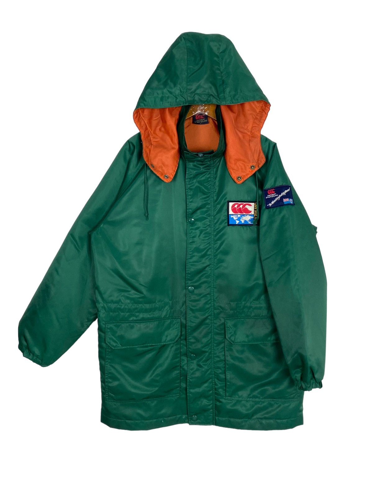 Canterbury of New Zealand Rare‼️ Vtg Canterbury of New Zealand Hoodie Parka Big Logo Size US XL / EU 56 / 4 - 1 Thumbnail