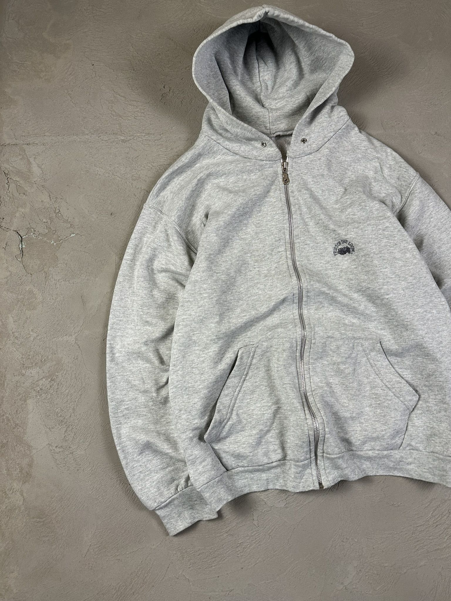 Fruit Of The Loom 90s Vintage Fruit Of The Loom Zip Basic Hoodie Size US L / EU 52-54 / 3 - 2 Thumbnail
