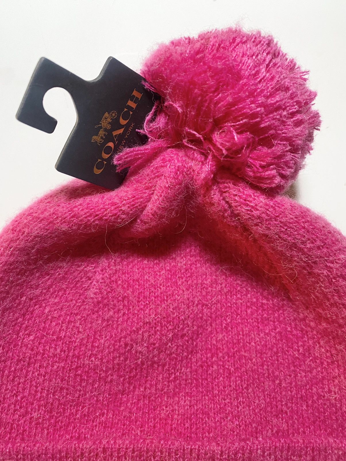 Coach COACH (R$95) Women's Ombre Pom Pom Beanie PICK COLOR Size ONE SIZE - 4 Thumbnail