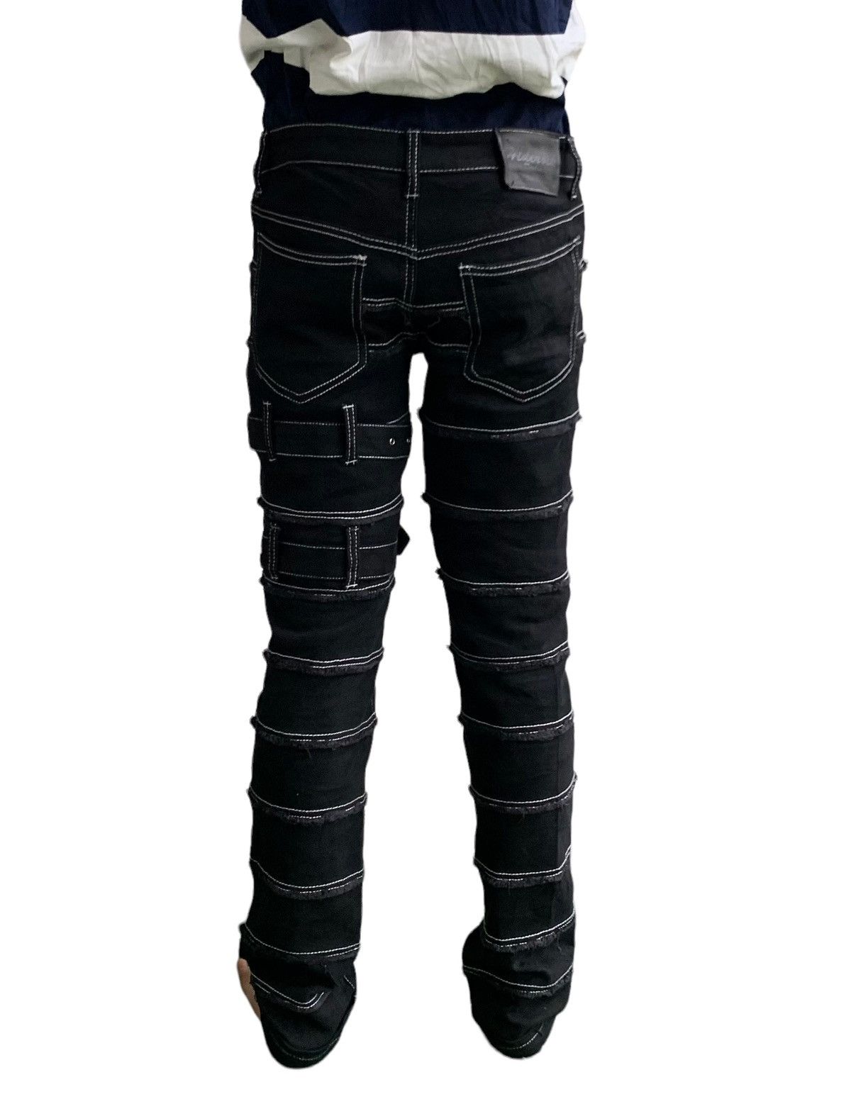 If Six Was Nine ⚡️🔥Japanese Brand Hide ROCK Hagi Design Size US 31 - 3 Thumbnail