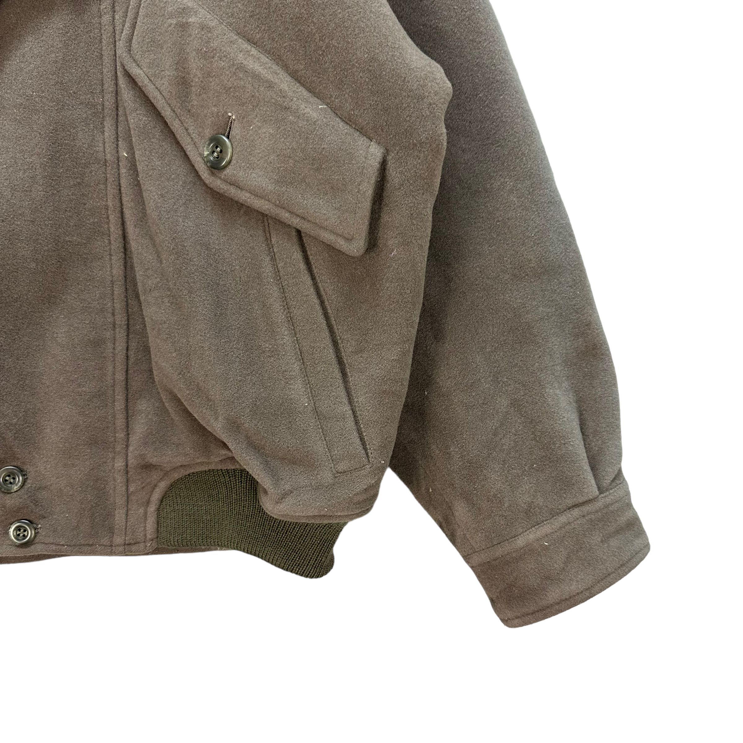 Christian Dior Monsieur CHRISTIAN DIOR WOOL DOUBLE COLLAR JACKET #7832-180 Size US L / EU 52-54 / 3 - 5 Thumbnail