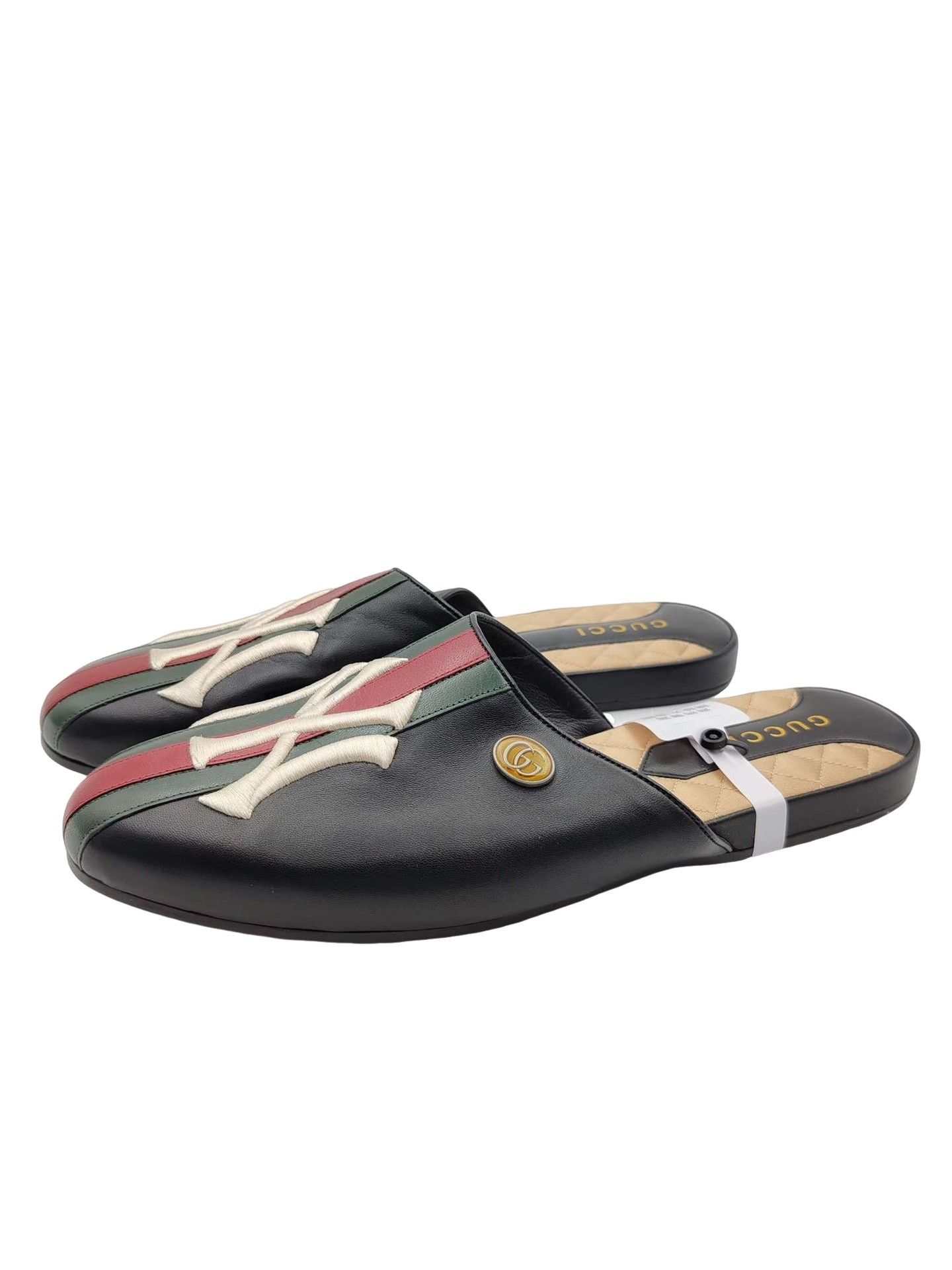 Gucci Gucci x NY Yankees Leather Mules Size 8.5 Size US 8.5 / EU 41-42 - 1 Thumbnail