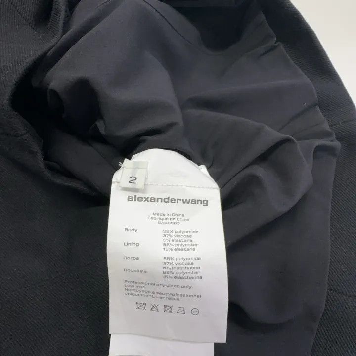 Alexander Wang Alexander Wang Logo Mini Dress for Women - Size S / US 4 / IT 40 - 2 Thumbnail