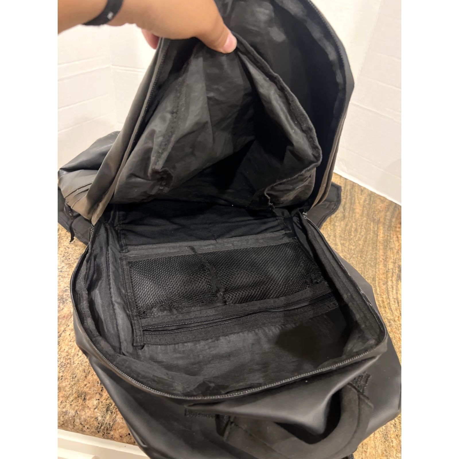 Hurley Hurley First Light 15” Laptop Backpack Black Backpack Men Hurley First Polyester 15 in Black N/A Size ONE SIZE - 3 Thumbnail