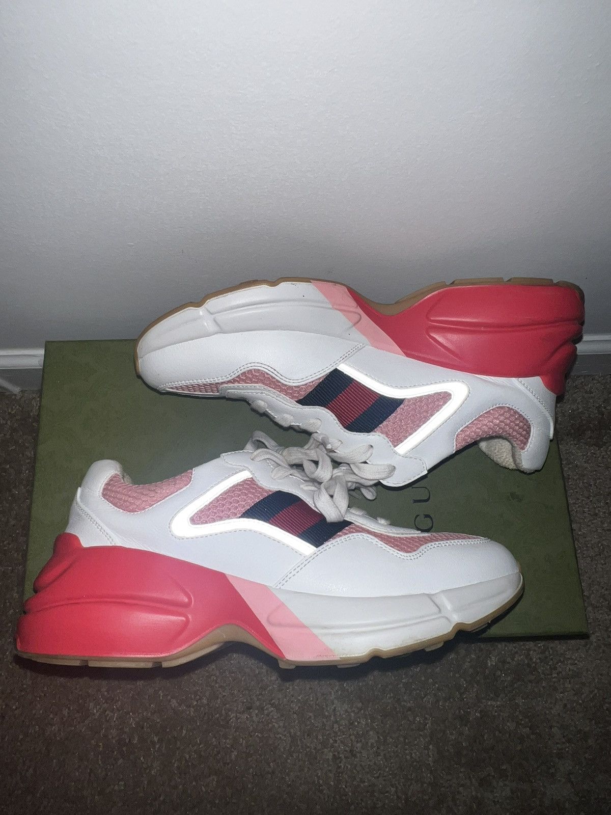 Gucci GUCCI RHYTON SNEAKER Size US 8.5 / IT 38.5 - 3 Thumbnail
