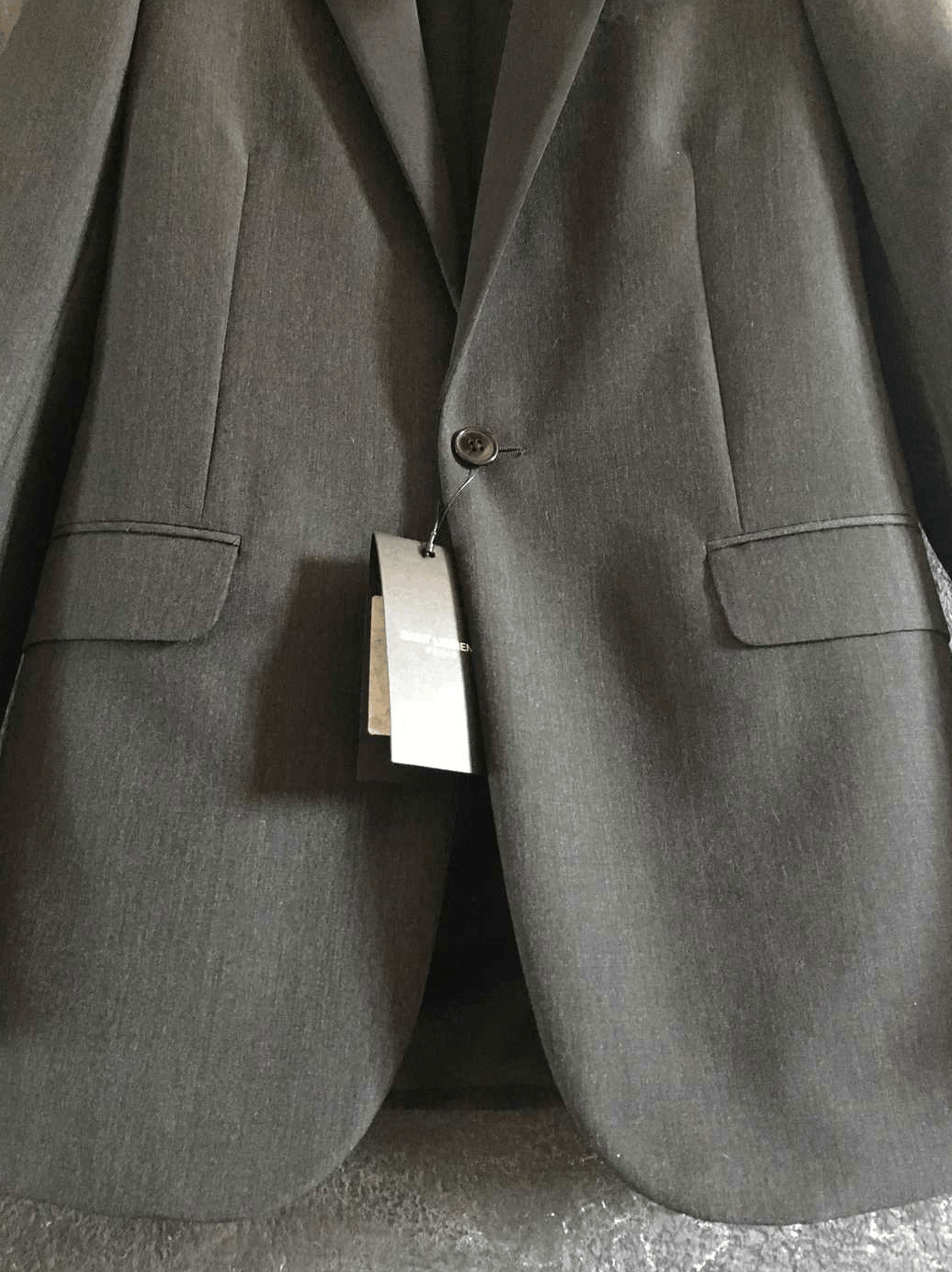Saint Laurent Paris Hedi Le Smoking BNWT SS15 Anthracite Size 44R - 5 Thumbnail