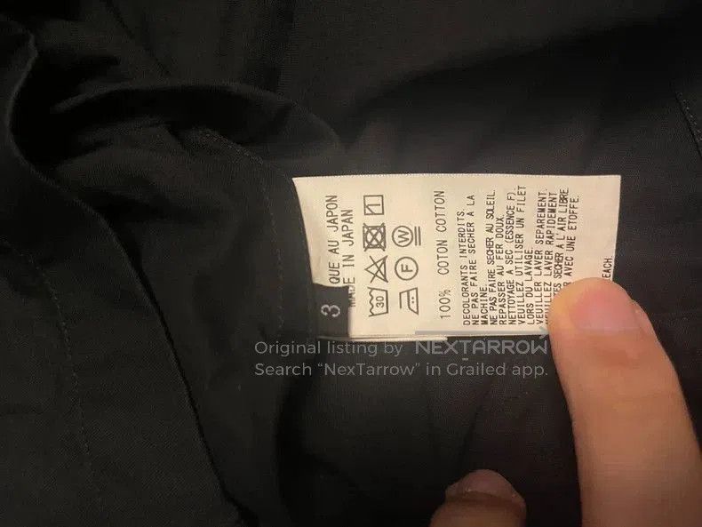 Yohji Yamamoto Yohji Yamamoto S'YTE Short Sleeve Shirt. Size US L / EU 52-54 / 3 - 7 Thumbnail