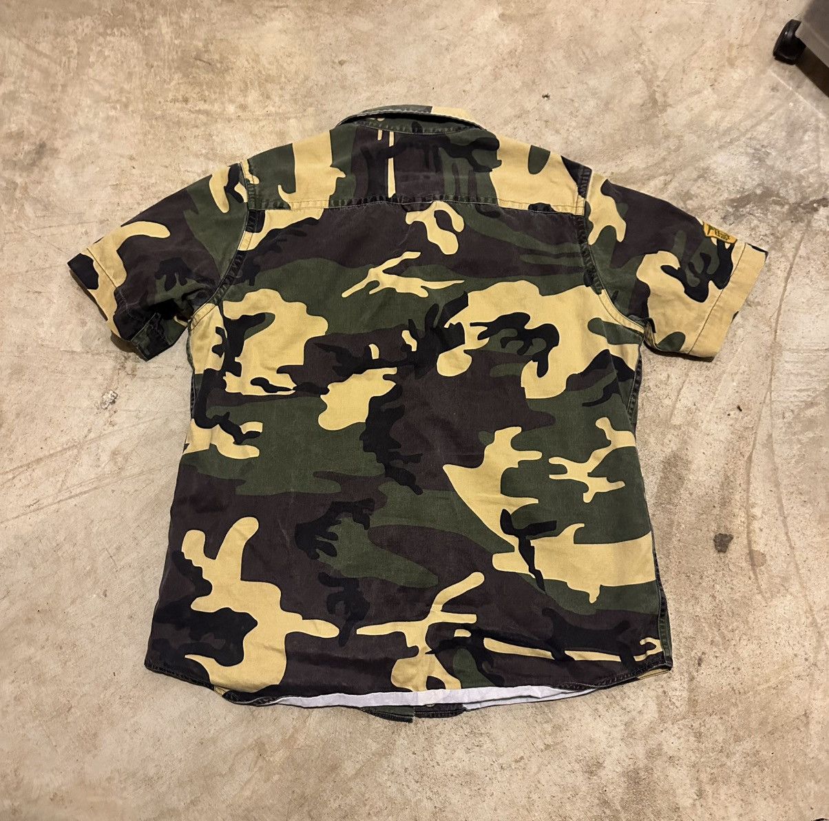Billionaire Boys Club Billionaire Boys Club x Pharrell F/W12 Camo Button Up Shirt Size US L / EU 52-54 / 3 - 2 Thumbnail