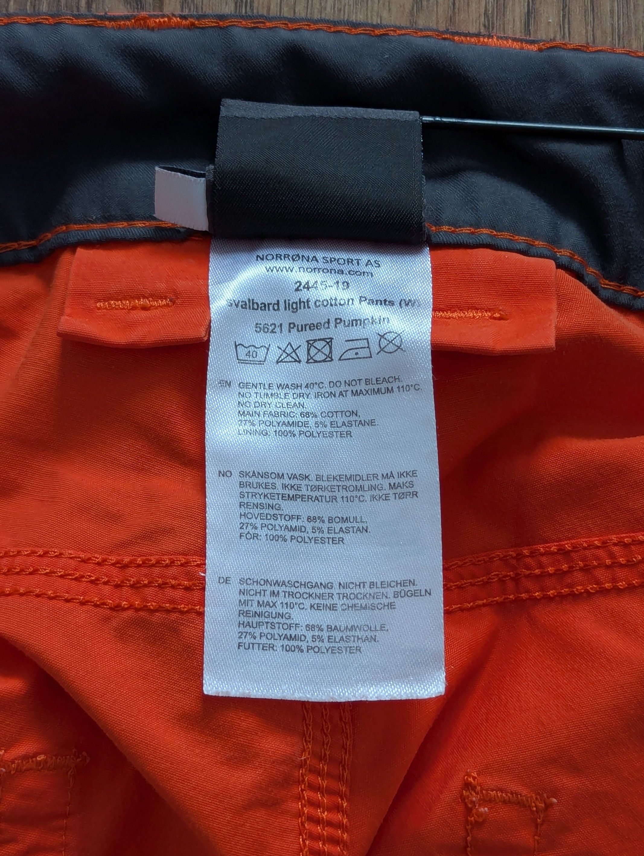 Norrona NORRONA Svalbard Light Cotton Pants (W) Outdoor Trekking Size 32" / US 10 / IT 46 - 12 Thumbnail
