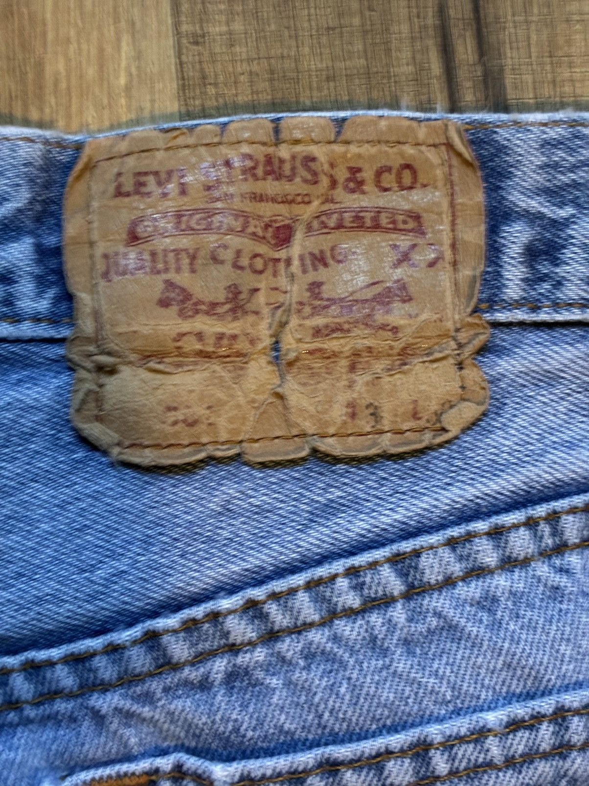 Levi's Vintage Clothing Vintage distressed Levi’s Size US 32 / EU 48 - 8 Thumbnail