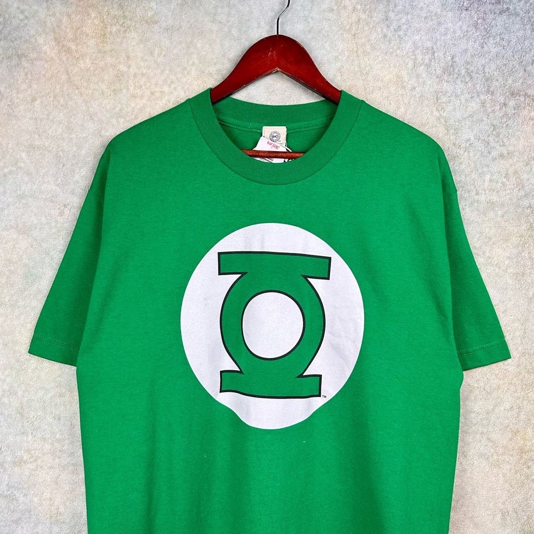 DC Comics × Vintage Vintage Y2K DC Comics Green Lantern Graphic T Shirt Sz L Size US L / EU 52-54 / 3 - 2 Thumbnail