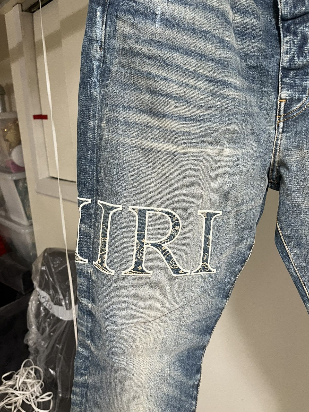 Amiri Amiri Core Logo Jean Sz 38 Size US 38 / EU 54 - 3 Thumbnail