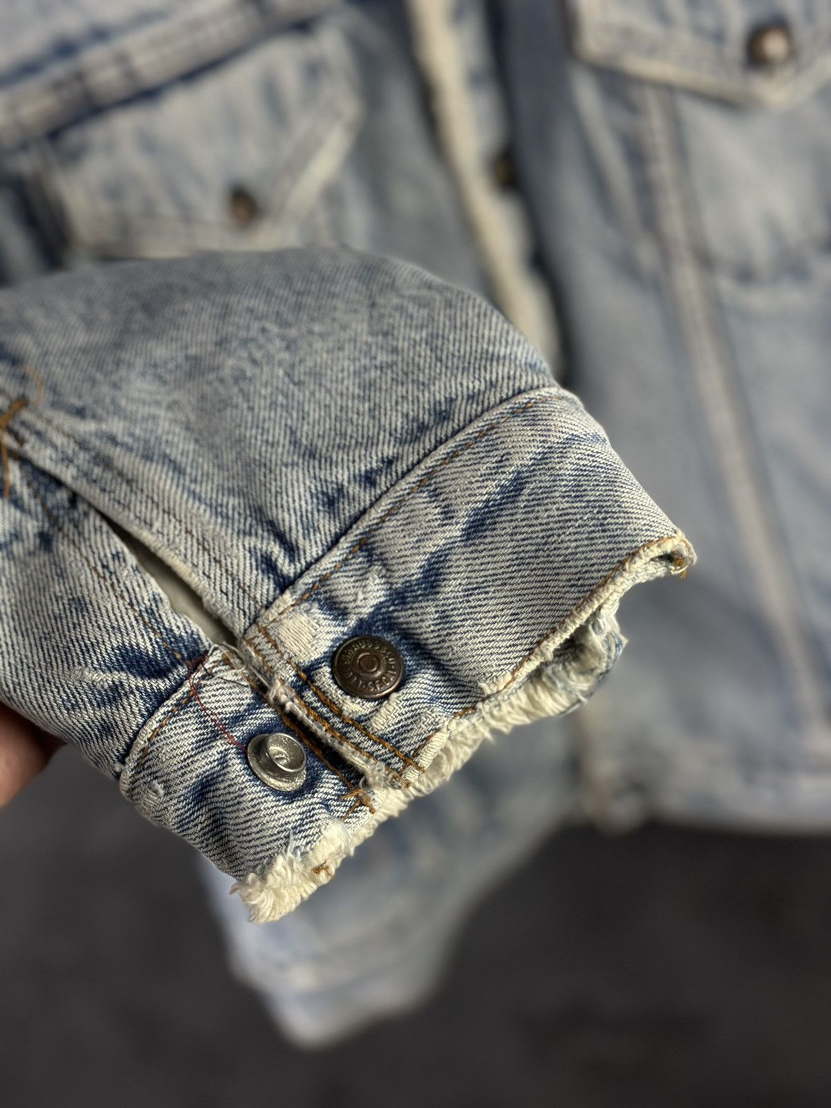 Levi's Vintage Clothing × Vintage Vintage 90s Levi Sherpa Made in USA San Francisco Size US L / EU 52-54 / 3 - 11 Thumbnail