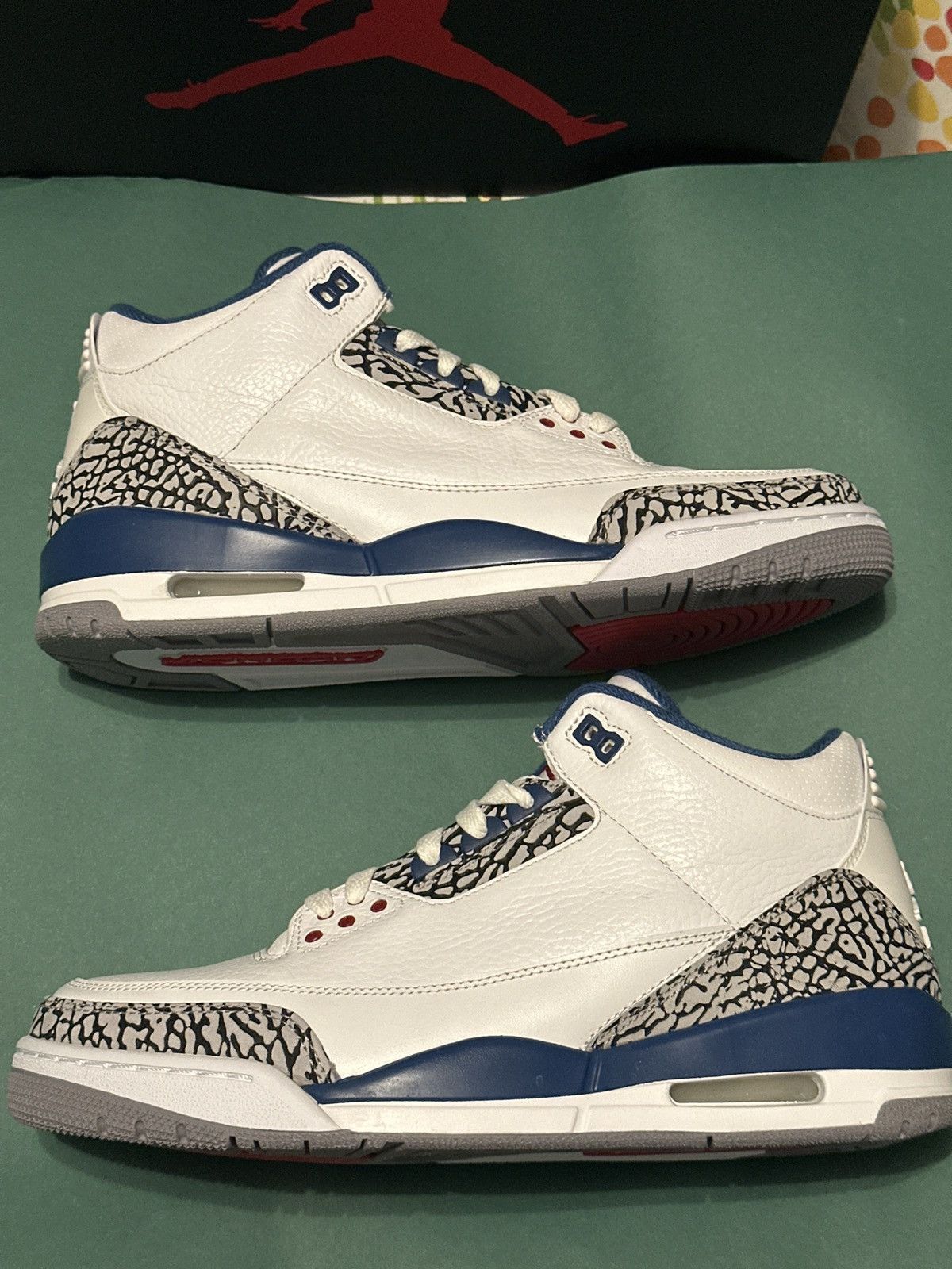 Jordan Brand Air Jordan 3 Retro ‘True Blue’ 2011 Size US 10 / EU 43 - 1 Thumbnail