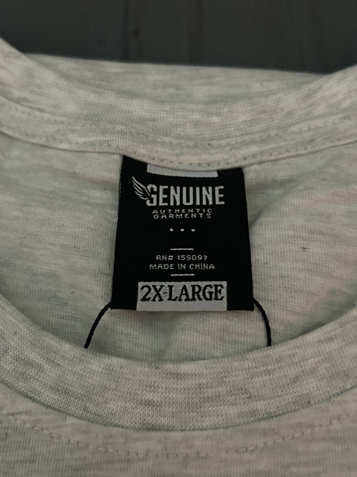 Other XL Gray Shirt with Back Design Size US XXL / EU 58 / 5 - 7 Thumbnail