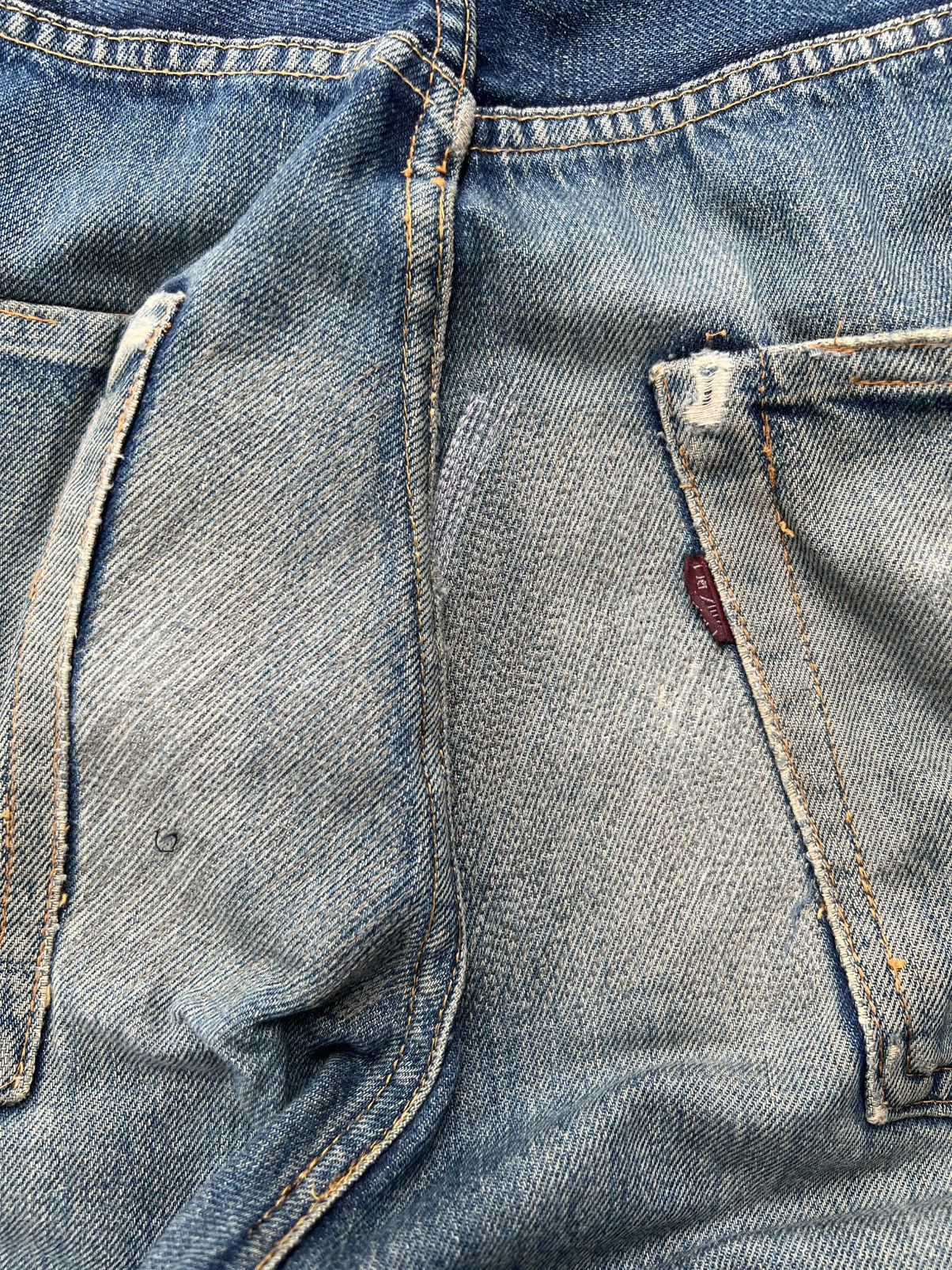 Indigo Sugar Cane Toyo Enterprise Baggy cut denim Size US 33 - 17 Thumbnail