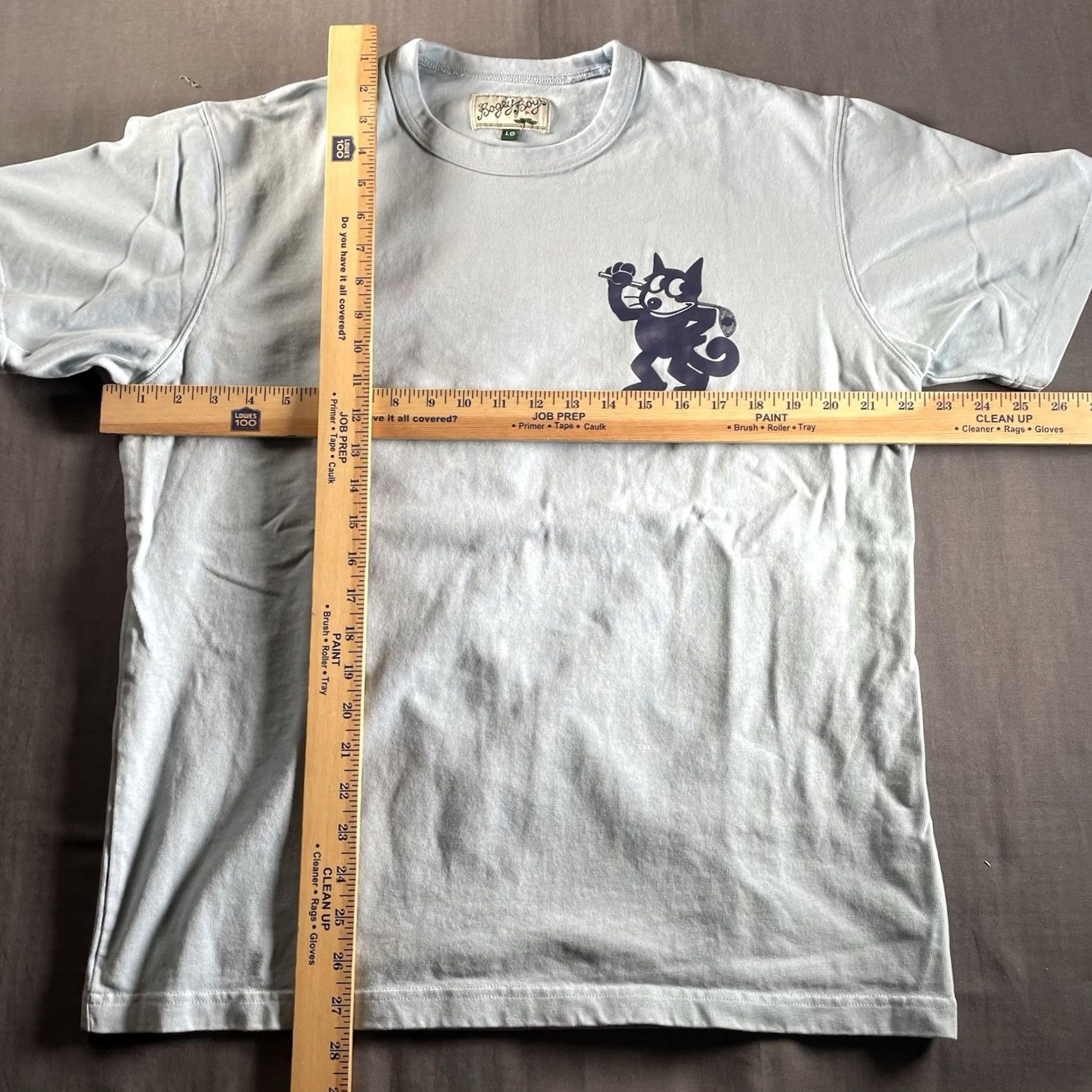 Vintage Bogey Boys Shirt T-Shirt Men’s L Blue Cat Felix The Cat Bomb Golfing Tee Rare Unisex Adults Boys Mens Size US L / EU 52-54 / 3 - 7 Thumbnail