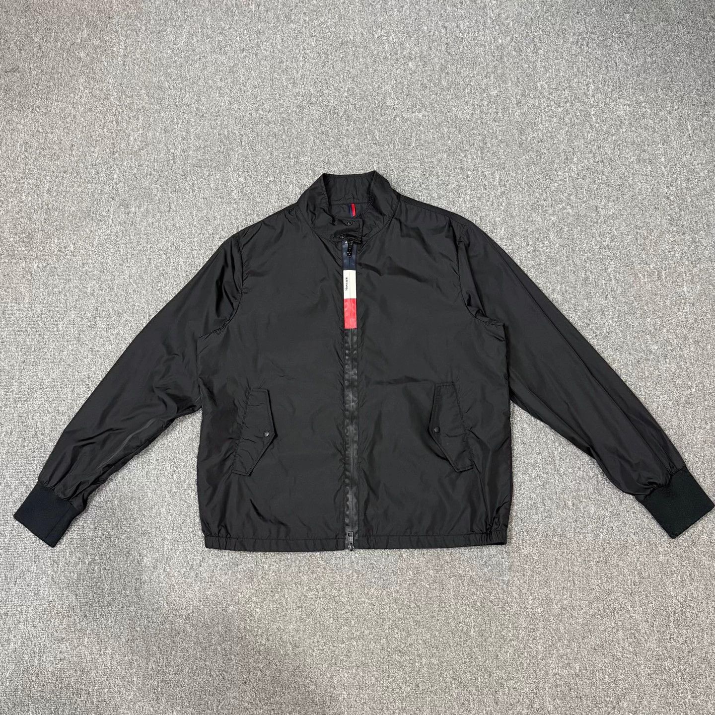 Moncler Moncler black color stripe placket jacket 4 99 new Size US XL / EU 56 / 4 - 1 Thumbnail