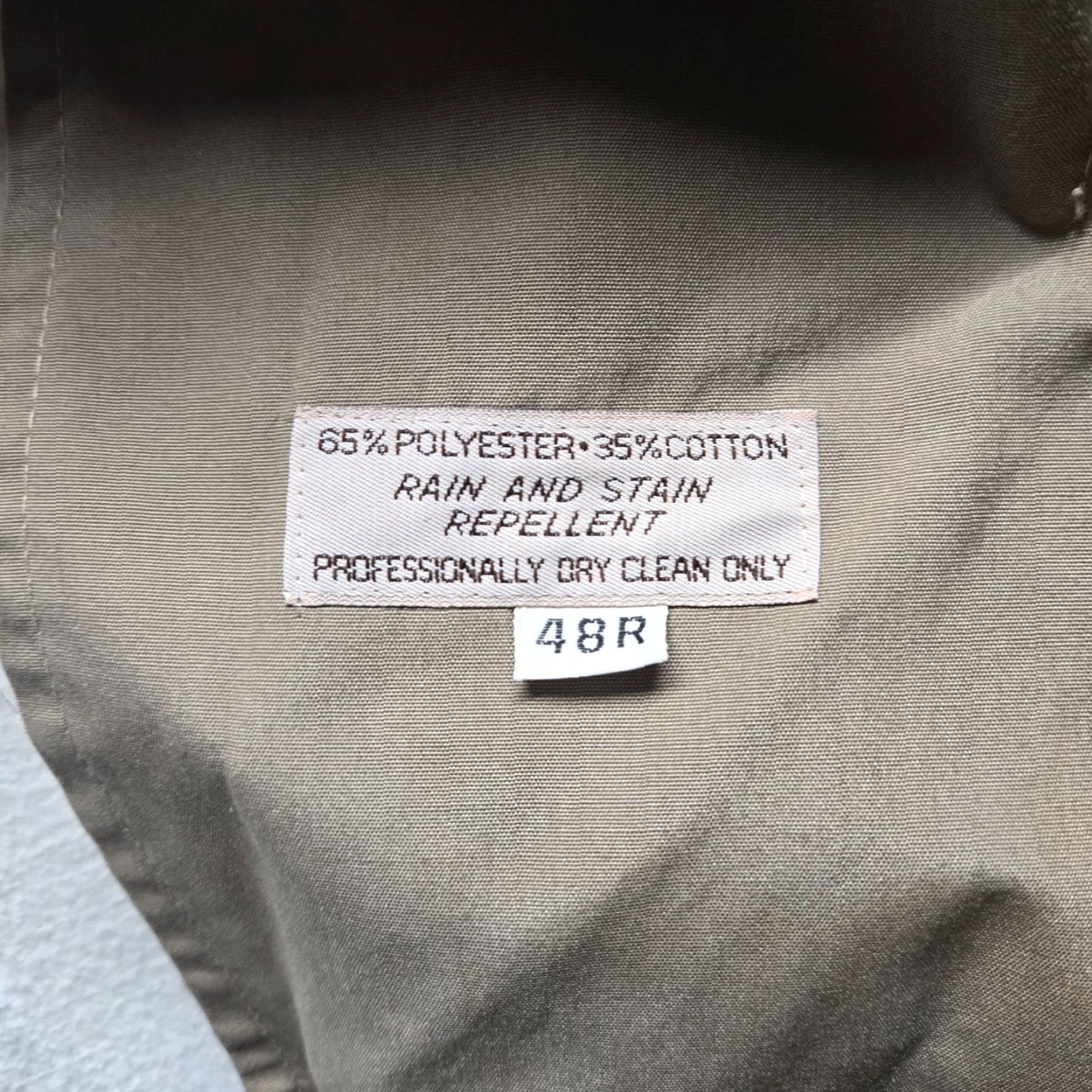 Hart Schaffner Marx Hart Schaffner Marx Coat Trench Wool Beig e Double-Breasted Belted Removable Wool Liner 48L Mens Size US M / EU 48-50 / 2 - 5 Thumbnail