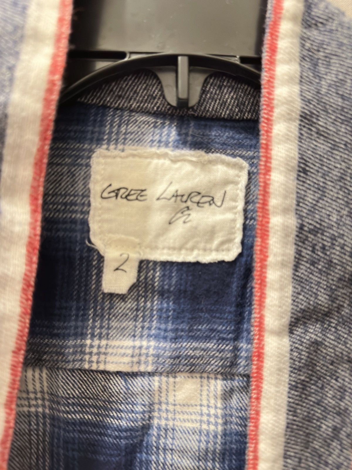 Greg Lauren Greg Lauren tartan shirt jacket Size US M / EU 48-50 / 2 - 3 Thumbnail