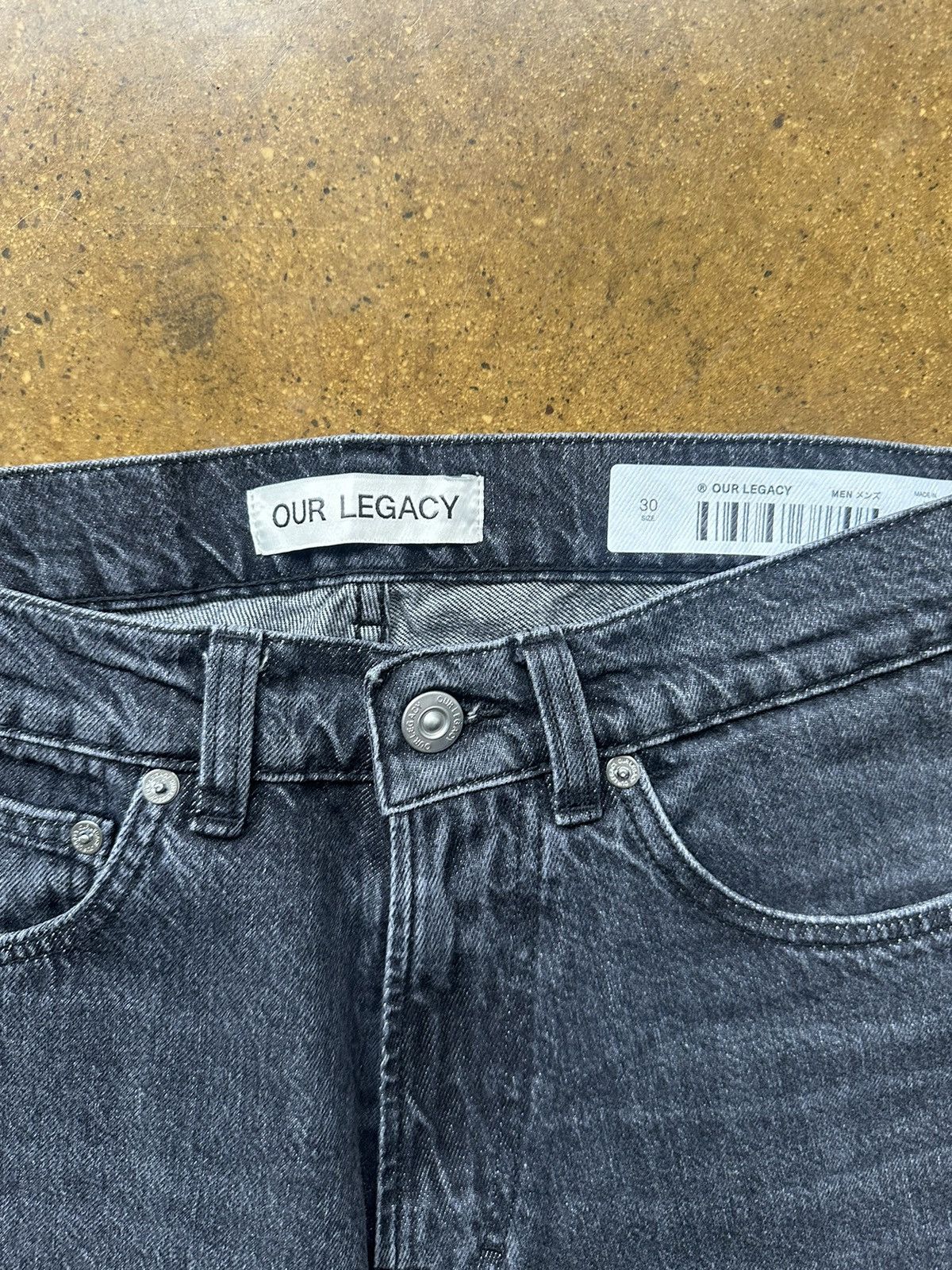Our Legacy Our Legacy Butterfly Leather Knee Denim Size US 30 / EU 46 - 3 Thumbnail