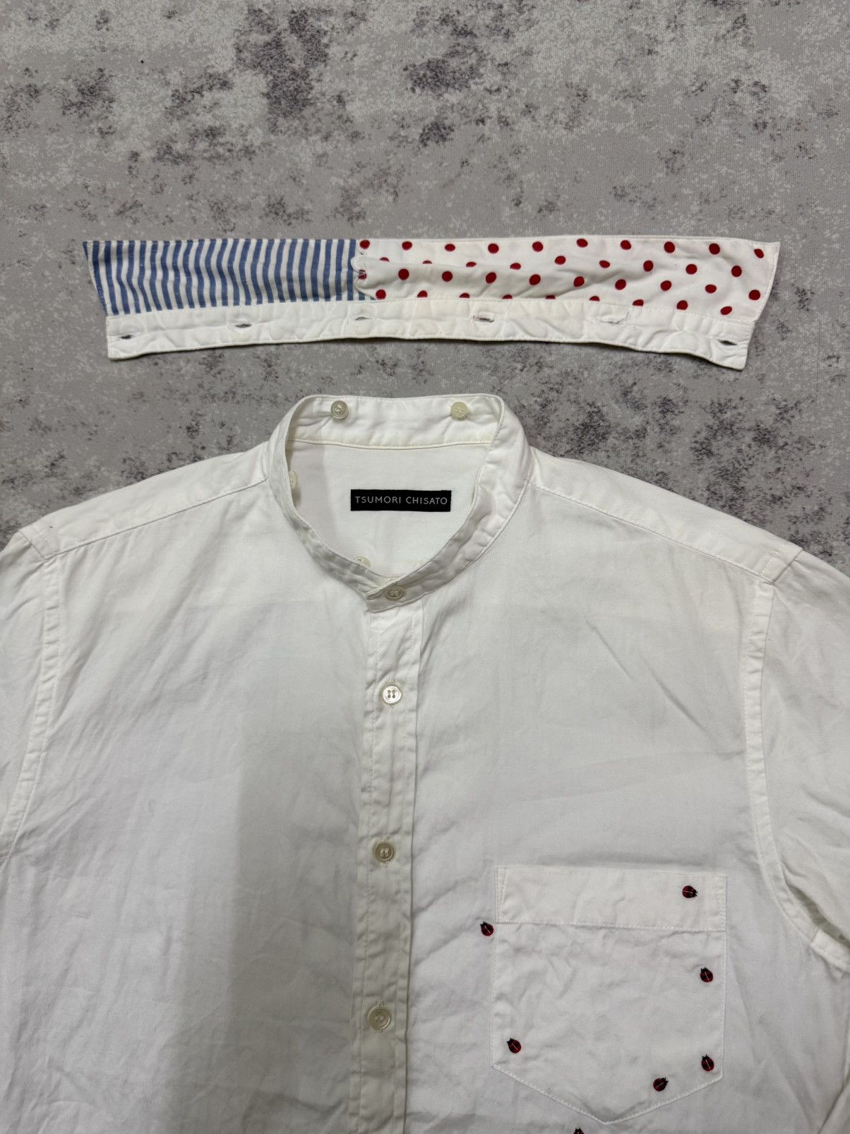 Tsumori Chisato Vintage Tsumori Chisato Issey Miyake Button Up Shirt Size US S / EU 44-46 / 1 - 7 Thumbnail