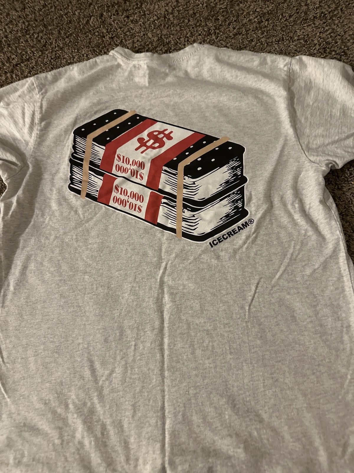 Icecream Grey ice cream tee Size US XL / EU 56 / 4 - 6 Thumbnail