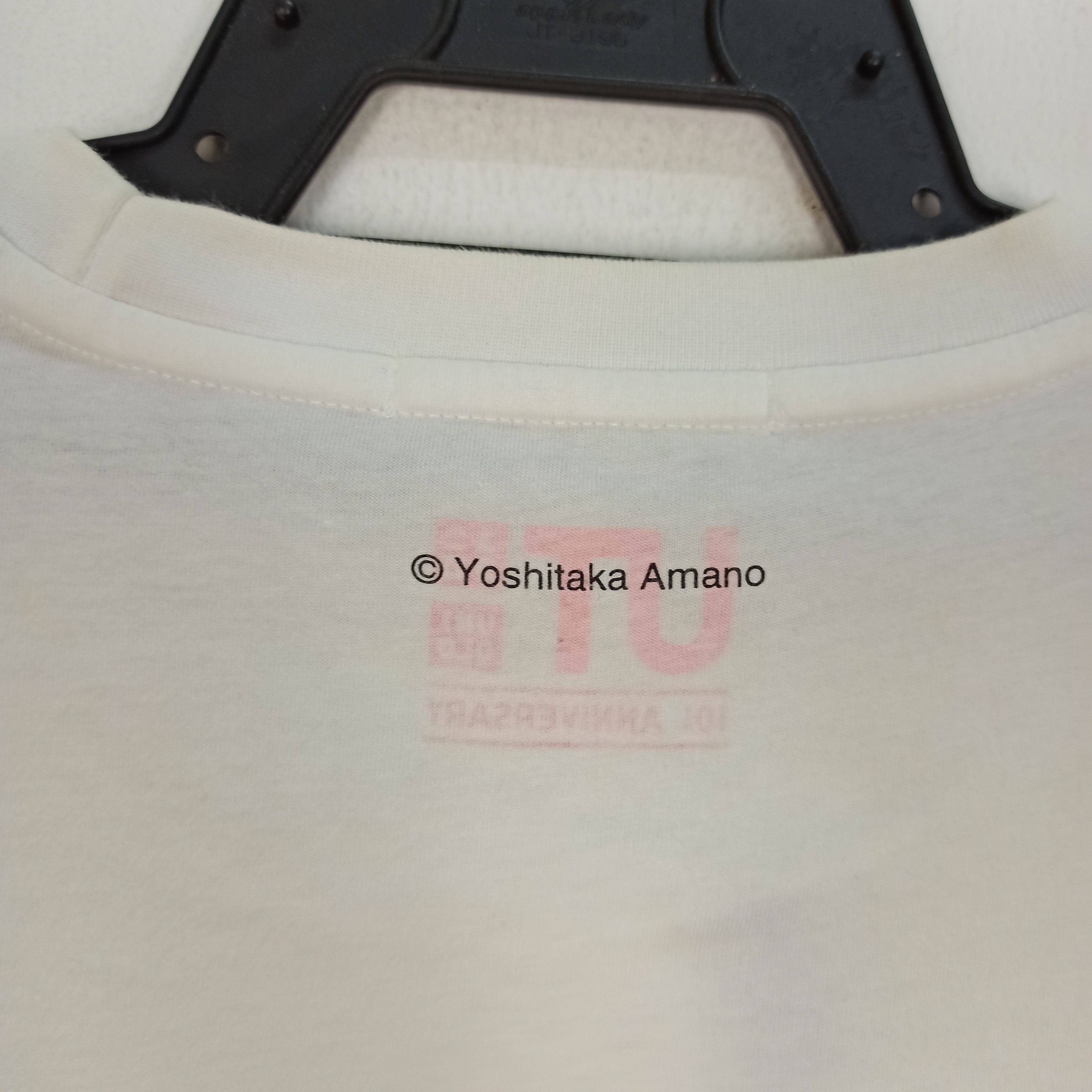 Anime Yoshitaka Amano Japanese esigner illustrator Scenic Film Tee Size US L / EU 52-54 / 3 - 7 Thumbnail