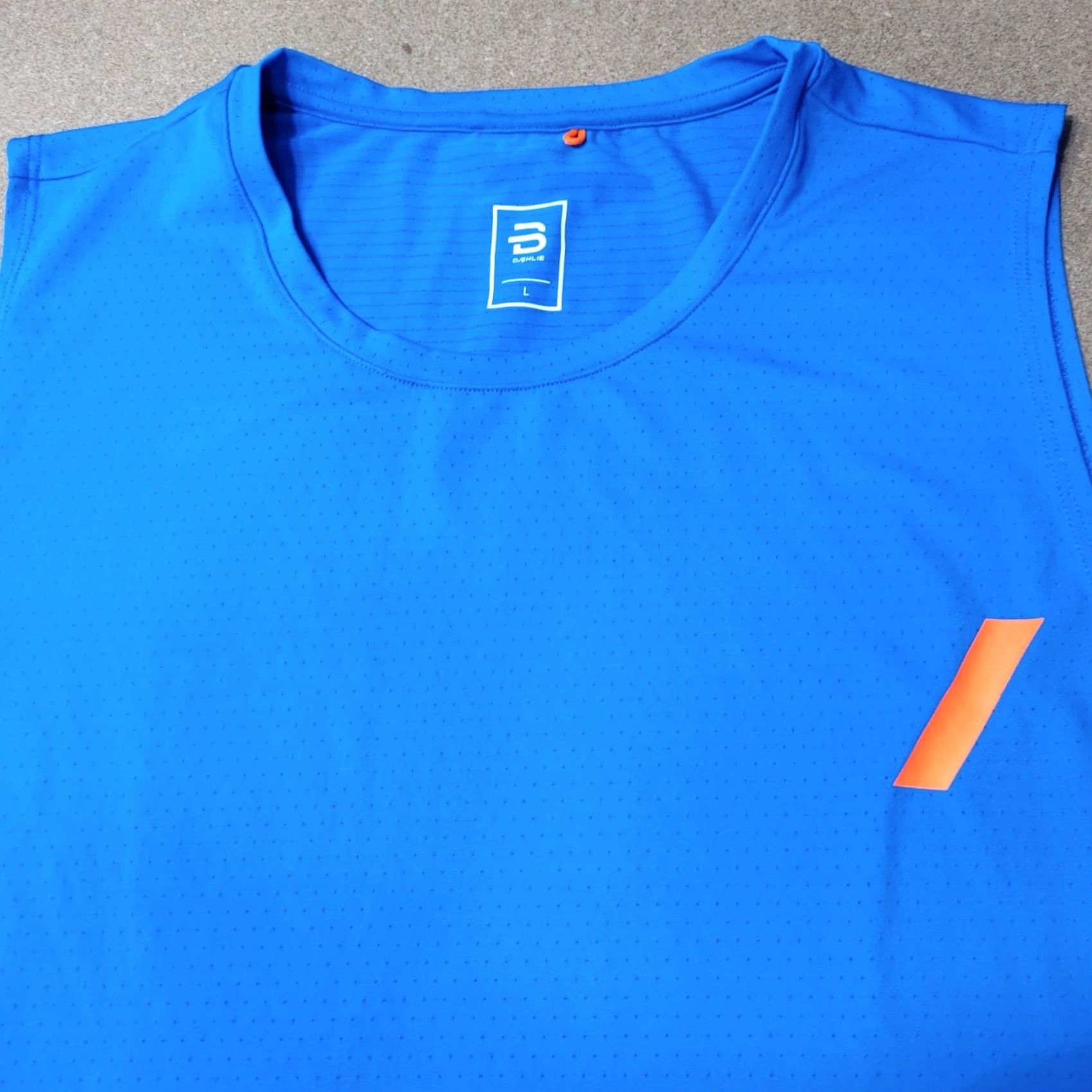Layer 8 Bjorn Daehlie Womens T-Shirt Blue Base Layer Size L Running Sport Stretch Shirt Adult Regular XS? (error) Size L / US 10 / IT 46 - 2 Thumbnail