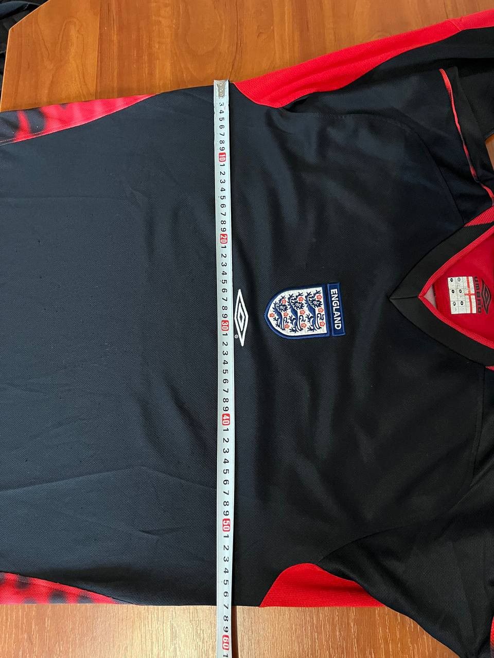 Umbro 2003/05 ENGLAND TEAM RARE GK SOCCER JERSEY FOOTBALL SHIRT L Size US L / EU 52-54 / 3 - 21 Thumbnail