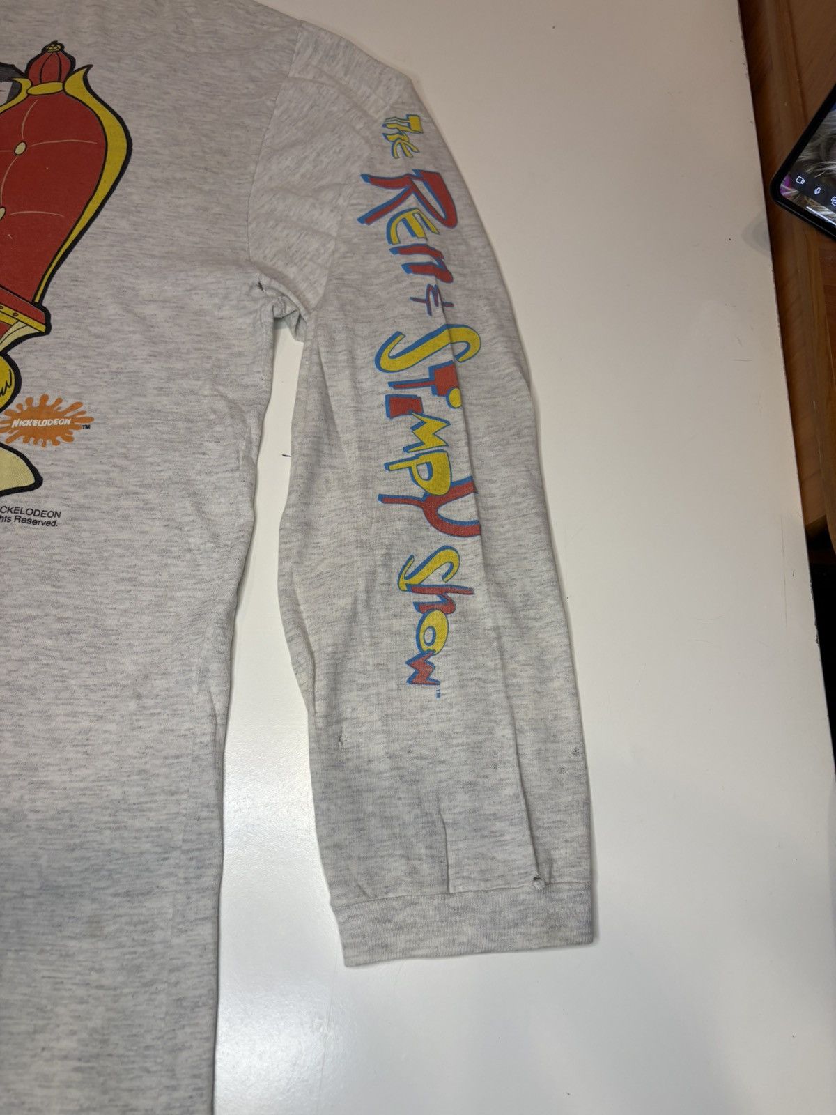 Other Vintage 1995 Nickelodeon Ren And Stimpy Tshirt Long Sleeve L Size US L / EU 52-54 / 3 - 4 Thumbnail