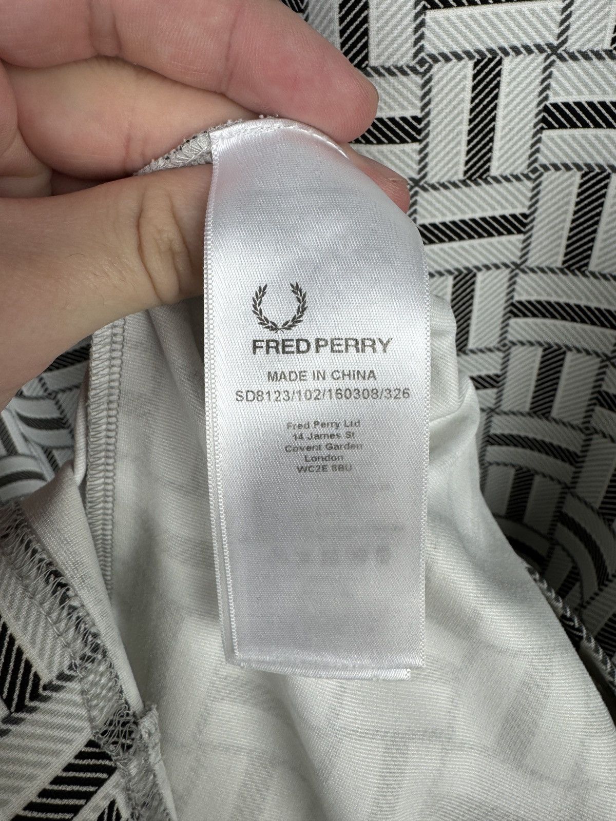 Fred Perry Fred Perry Geometric Polo Dress Women’s Short Sleeve Mod Size M / US 6-8 / IT 42-44 - 9 Thumbnail